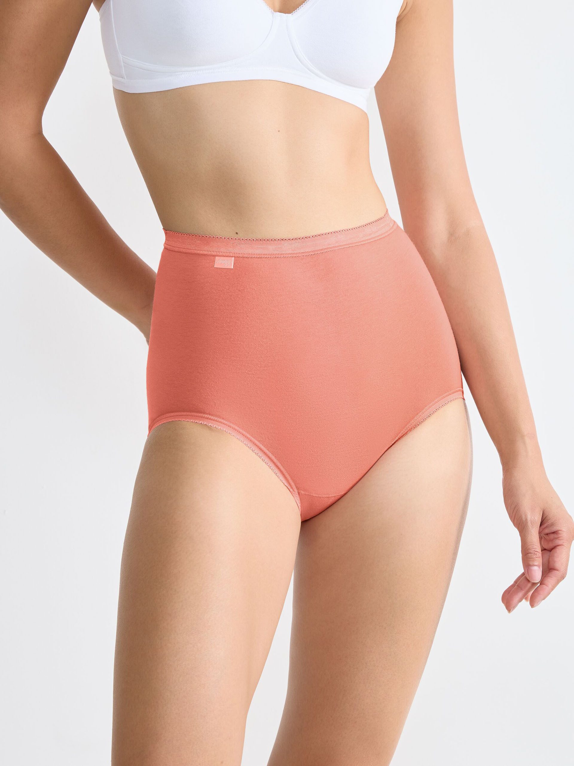 sloggi Maxislip Originals Basic (3-St) Midi-slip panty-s shorts
