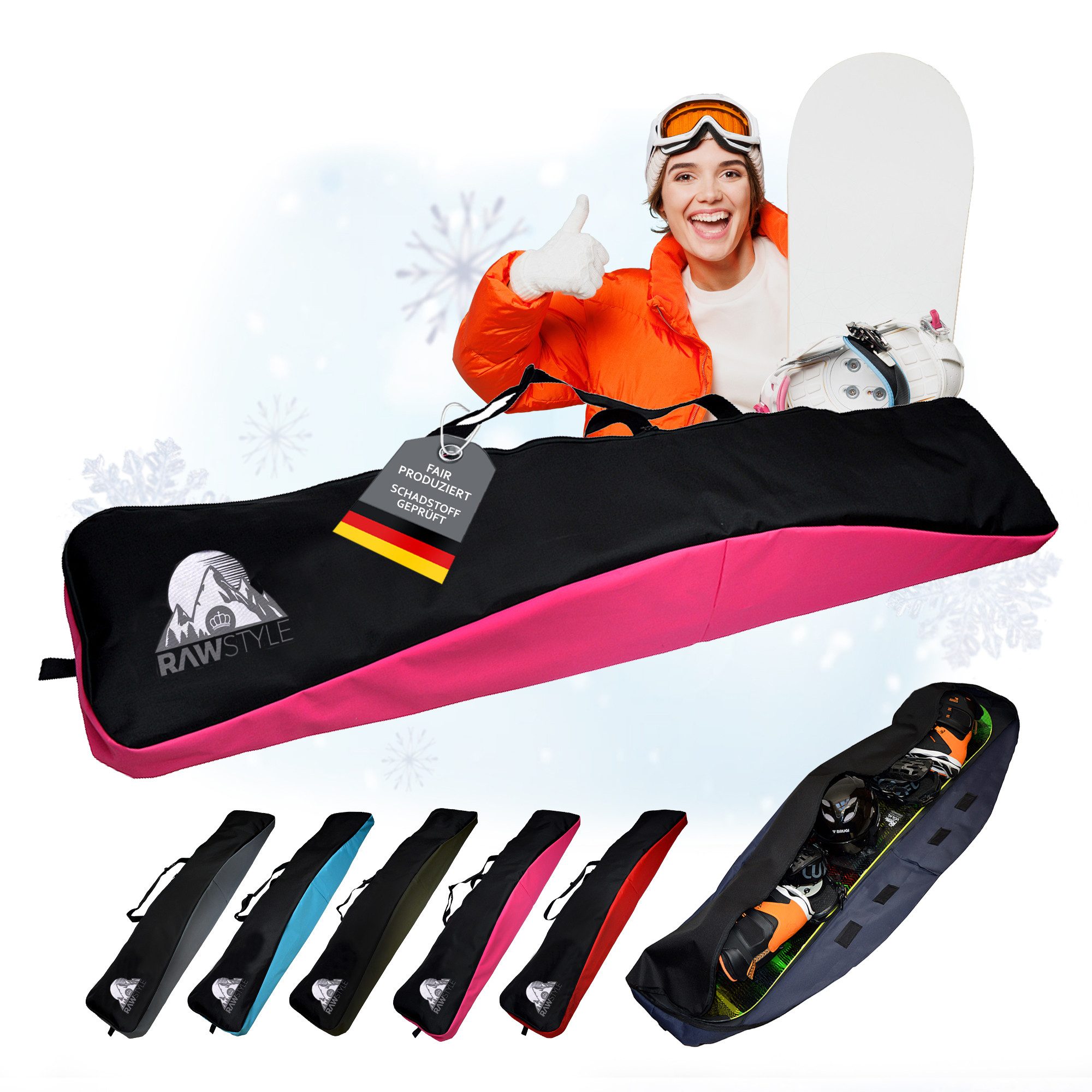 Skitasche Snowboardrucksack Universalgröße 170cmx Snowboardtasche wasserdicht