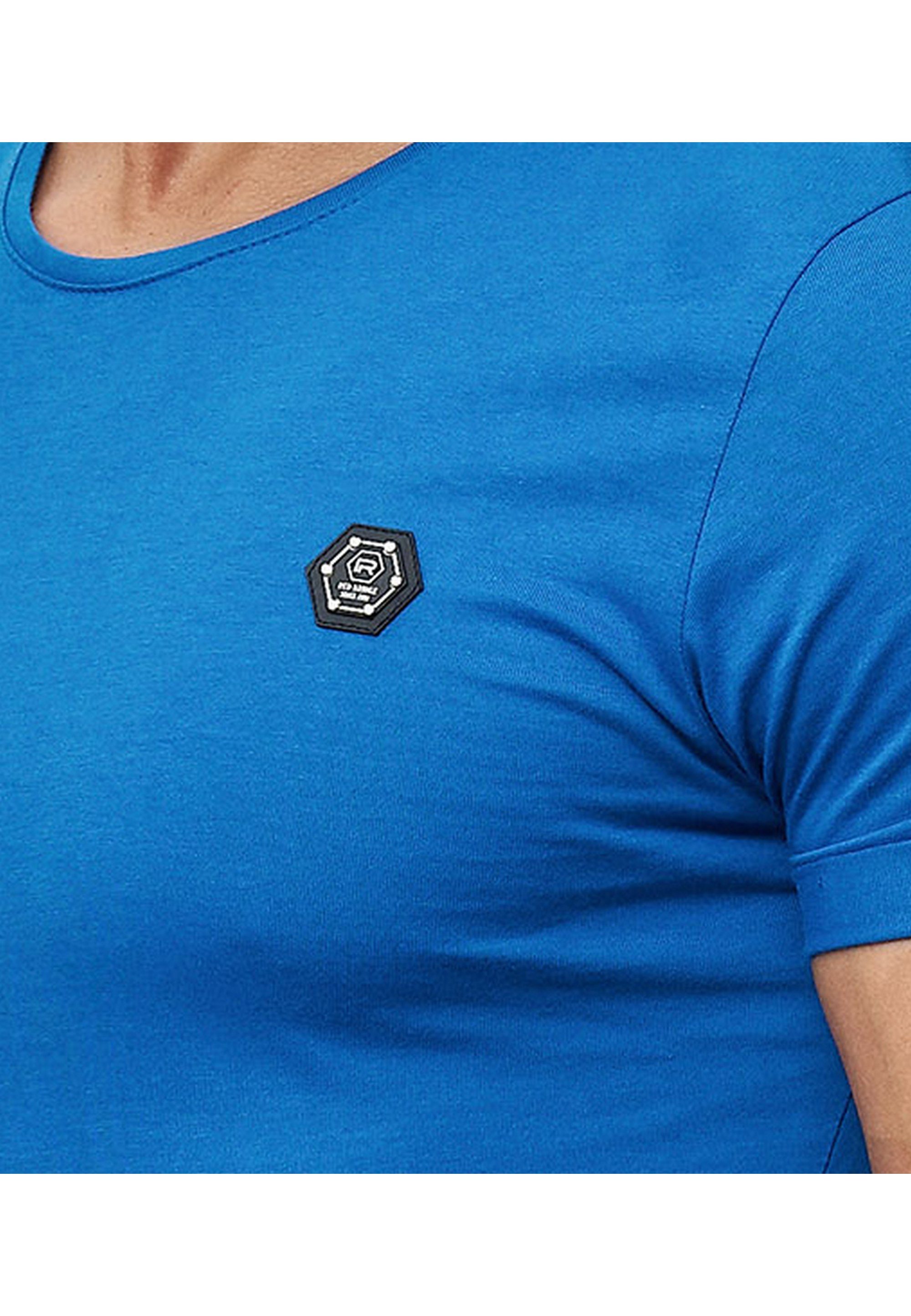 mit blau Brandlogo RedBridge sportlichem Atlanta T-Shirt