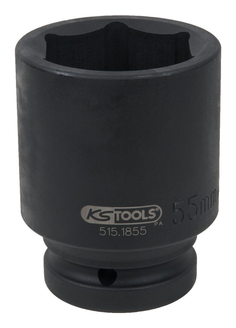 KS Tools Stecknuss, 1" Sechskant-Kraft, lang