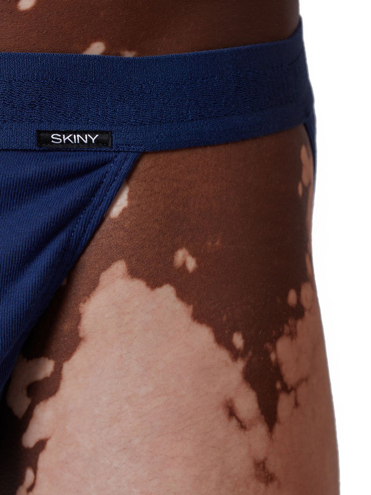 Skiny Slip Herren Tanga 2er Pack Cotton Retro (Packung, 2-St) biologisch abbaubar