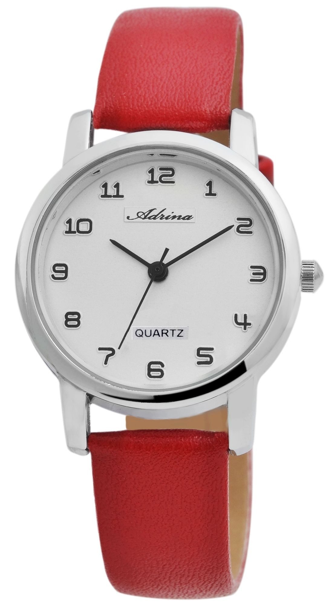 Adrina Quarzuhr AR0032 Lederimitationsarmband, versch. Farben, günstig online kaufen