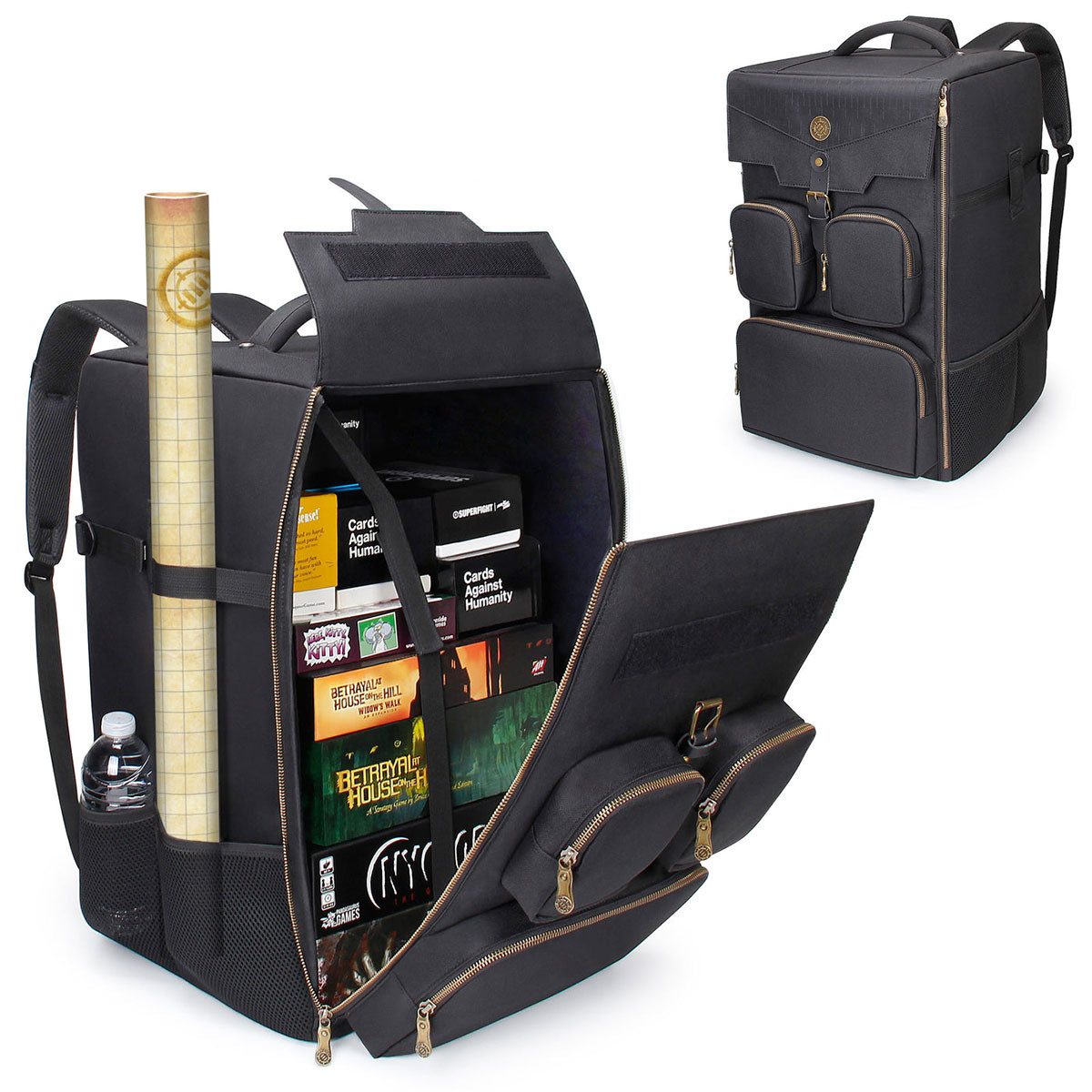 ENHANCE Reisetasche Classic Edition Puzzles and Board Game Backpack - Brettspiel Rucksack