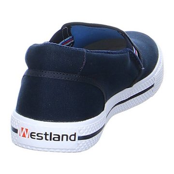 Westland blau regular fit Mokassin (1-tlg)