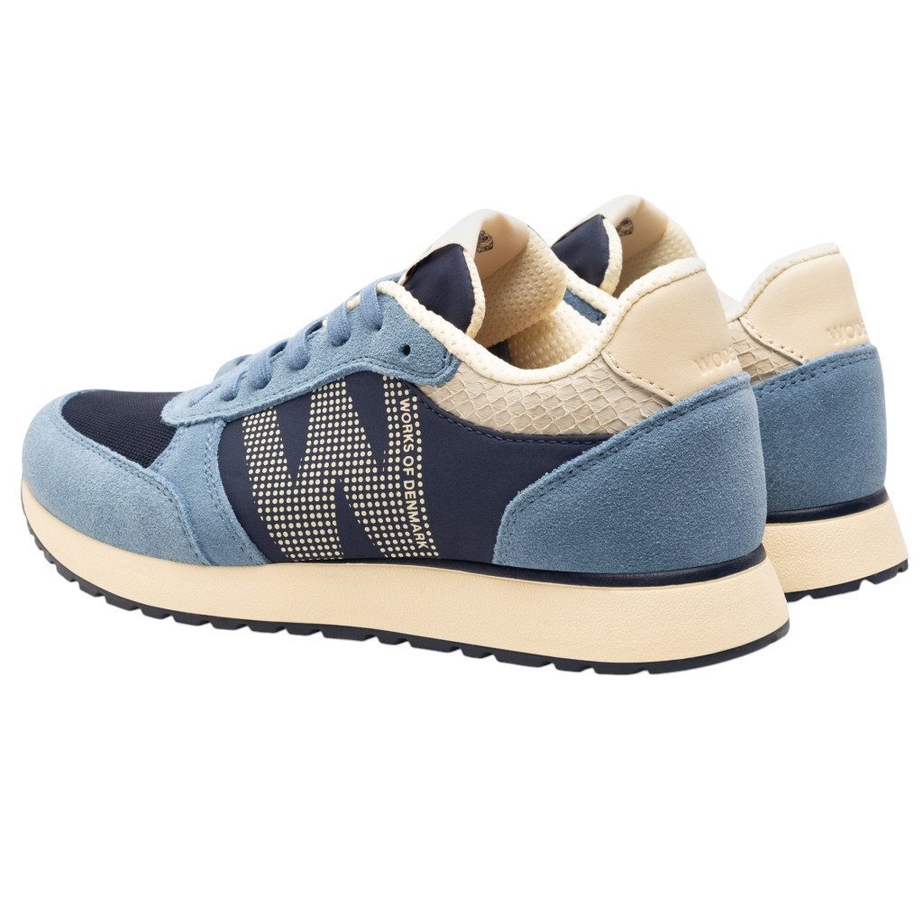 WODEN Ronja (Leder/Textil) denimblau Damen Sneaker