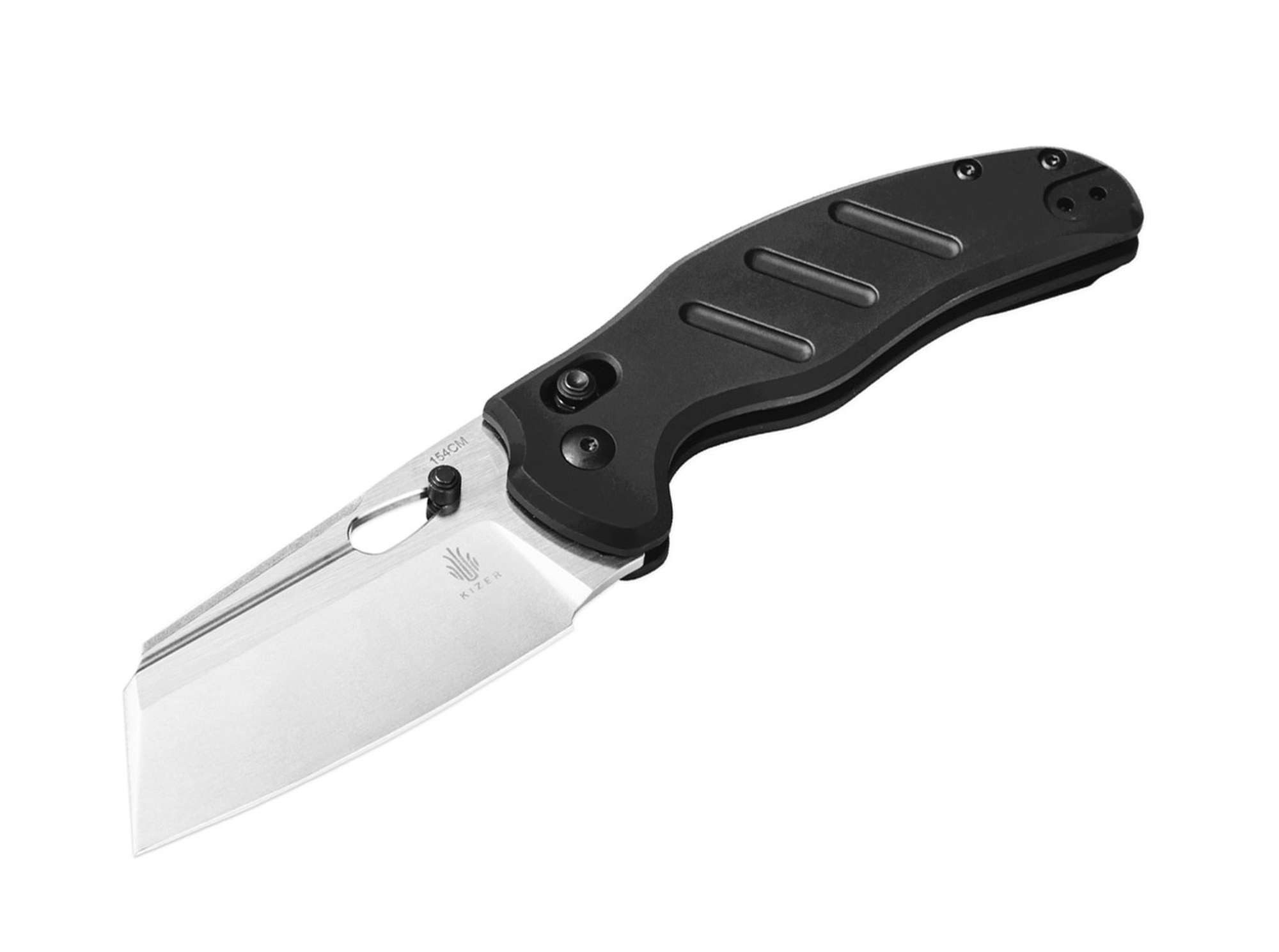 Kizer Taschenmesser Taschenmesser Sheepdog C01C Aluminium Black