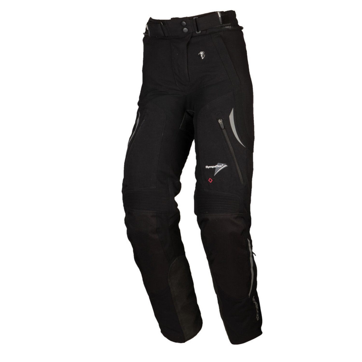 Modeka Motorradhose Takuya Damen Motorrad Textilhose Atmungsaktiv winddicht protektoren