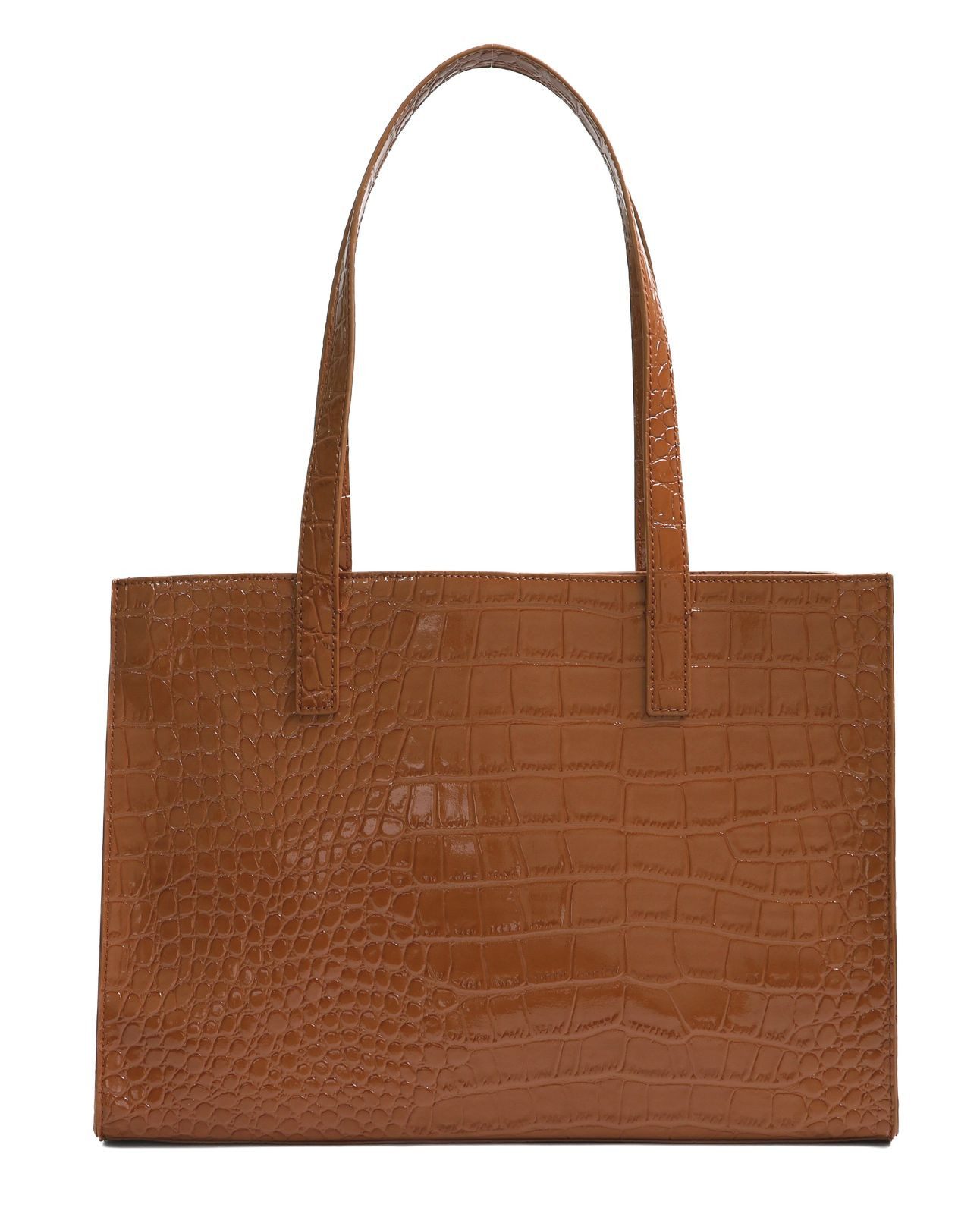 Ted Baker Handtasche Croc Effect Elongated Icon Bag