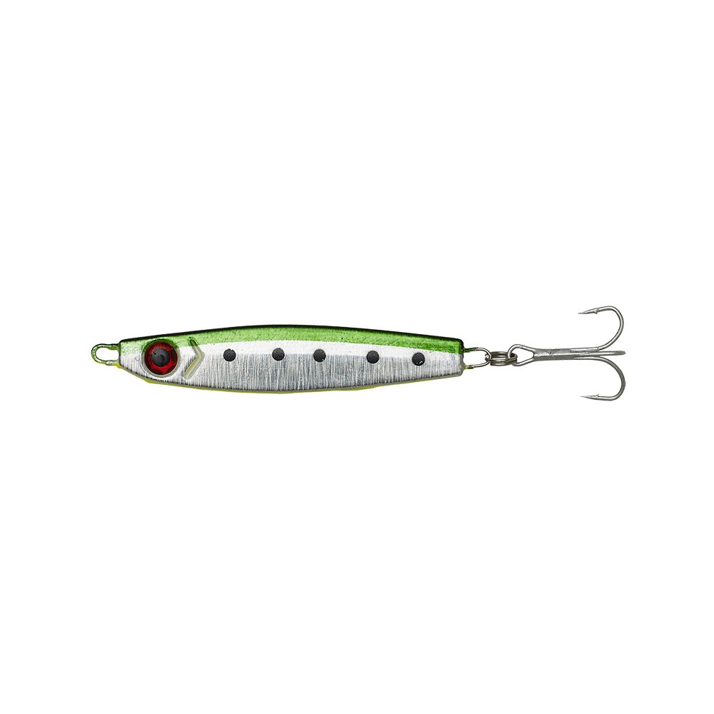 Dorsch Green/Silver/Yellow Bleifrei Köder NL DAM Meeresköder, Kunstköder 40-60g Bleifreie HERRING Pilker 8.7-10cm Sinkend Fishing