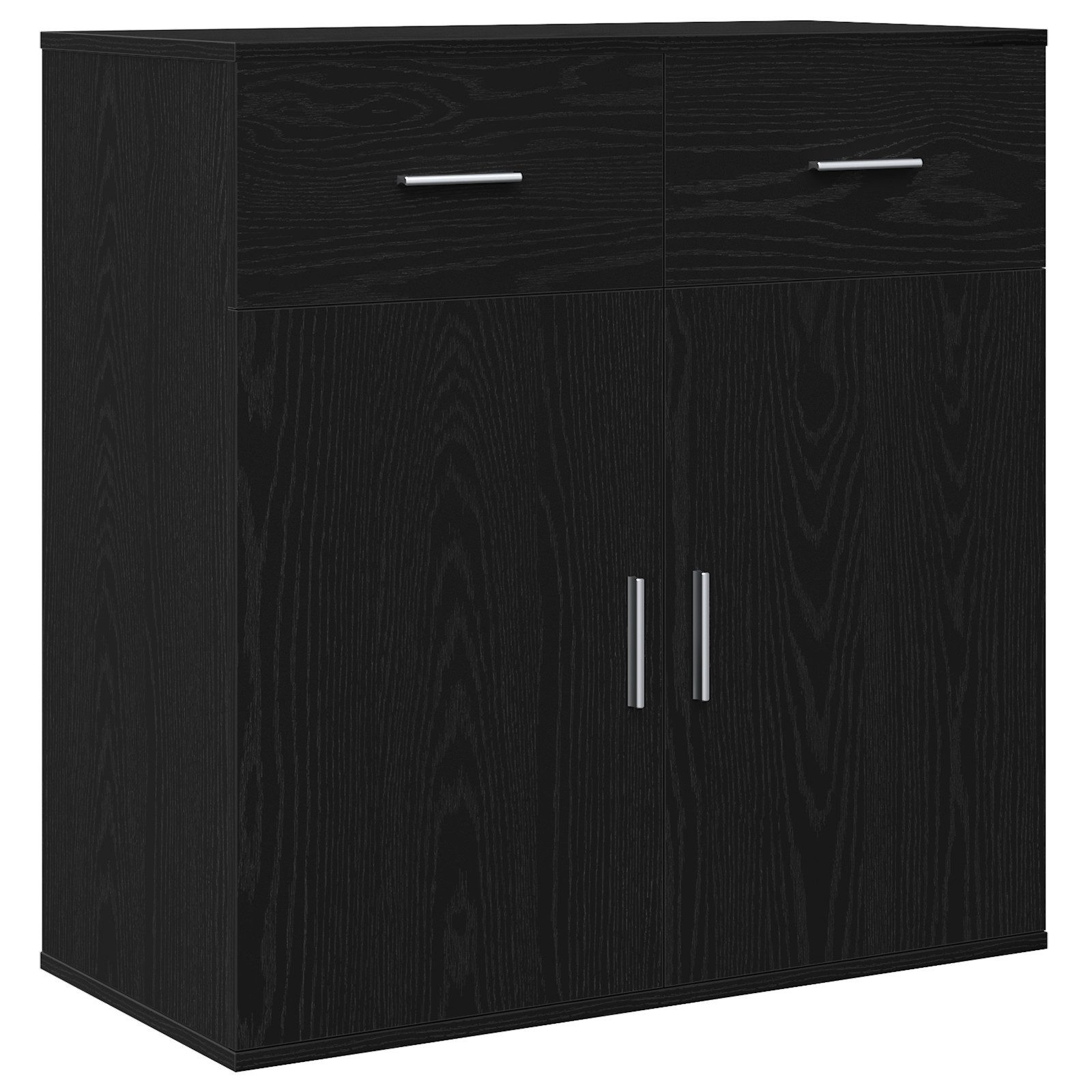 vidaXL Sideboard Sideboard Schwarze Eiche 79 günstig online kaufen