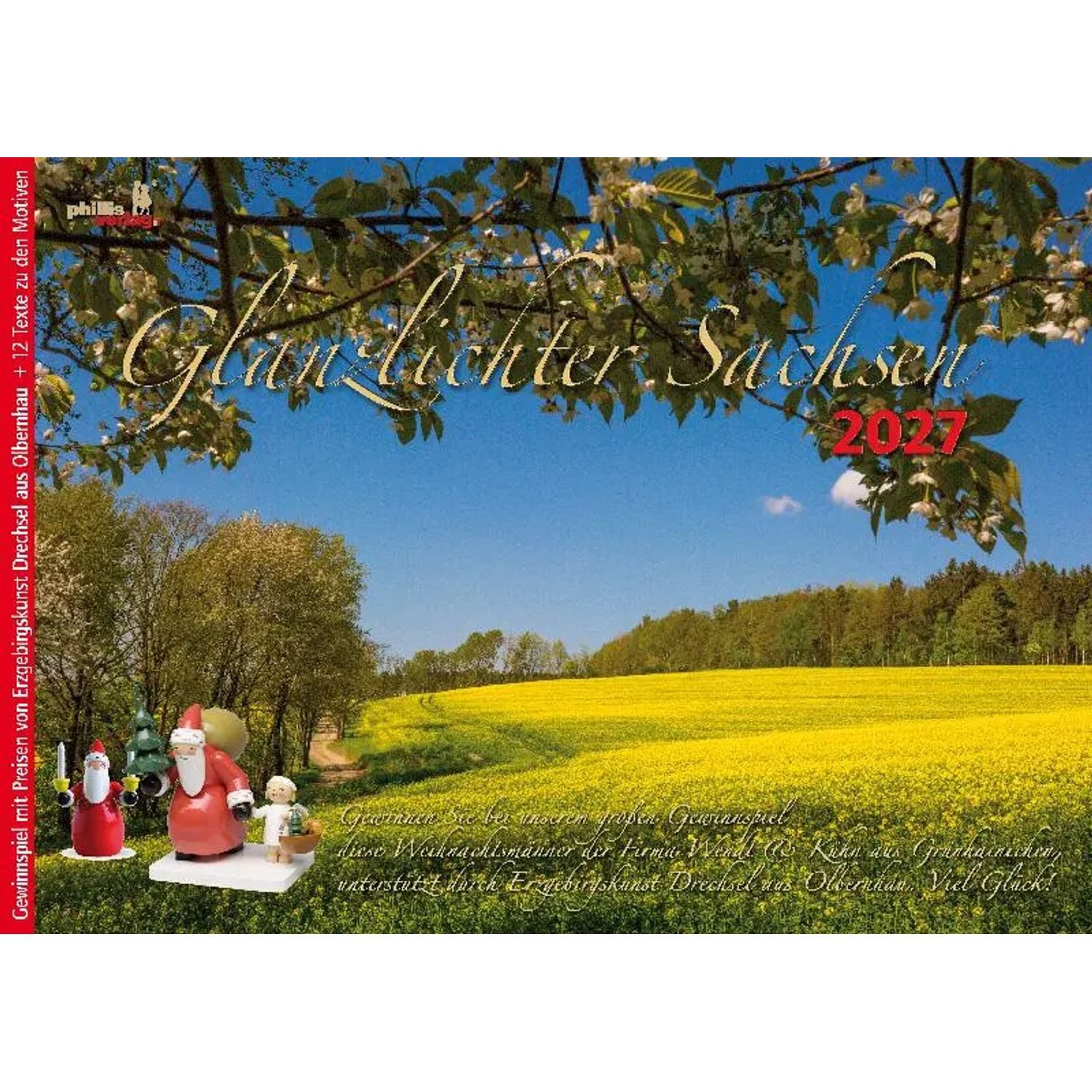 Wandkalender Glanzlichter Sachsen 2027