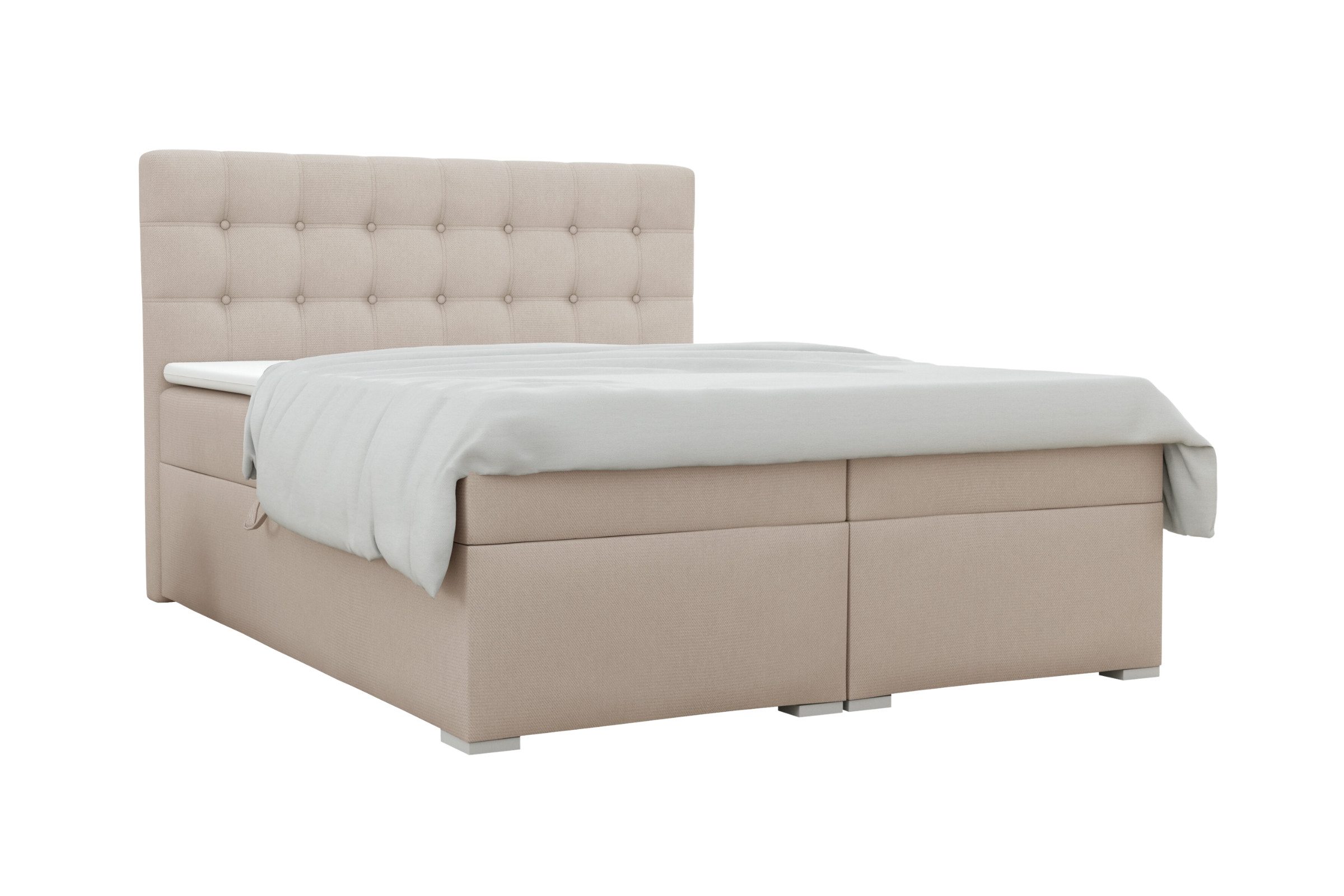 Deine Möbel 24 Boxspringbett CLAUDIA Boxbett günstig online kaufen