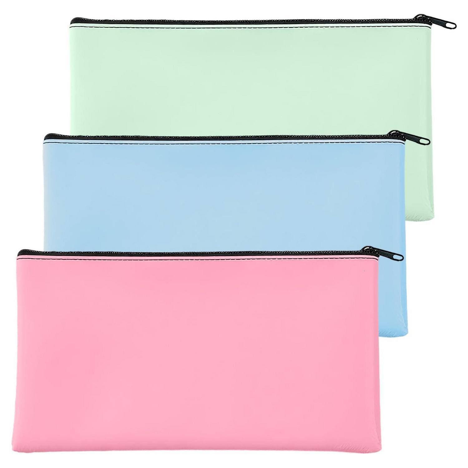 LuxusKollektion Organisationsmappe Dokumententasche PU 3tlg 15,5x28cm bunt