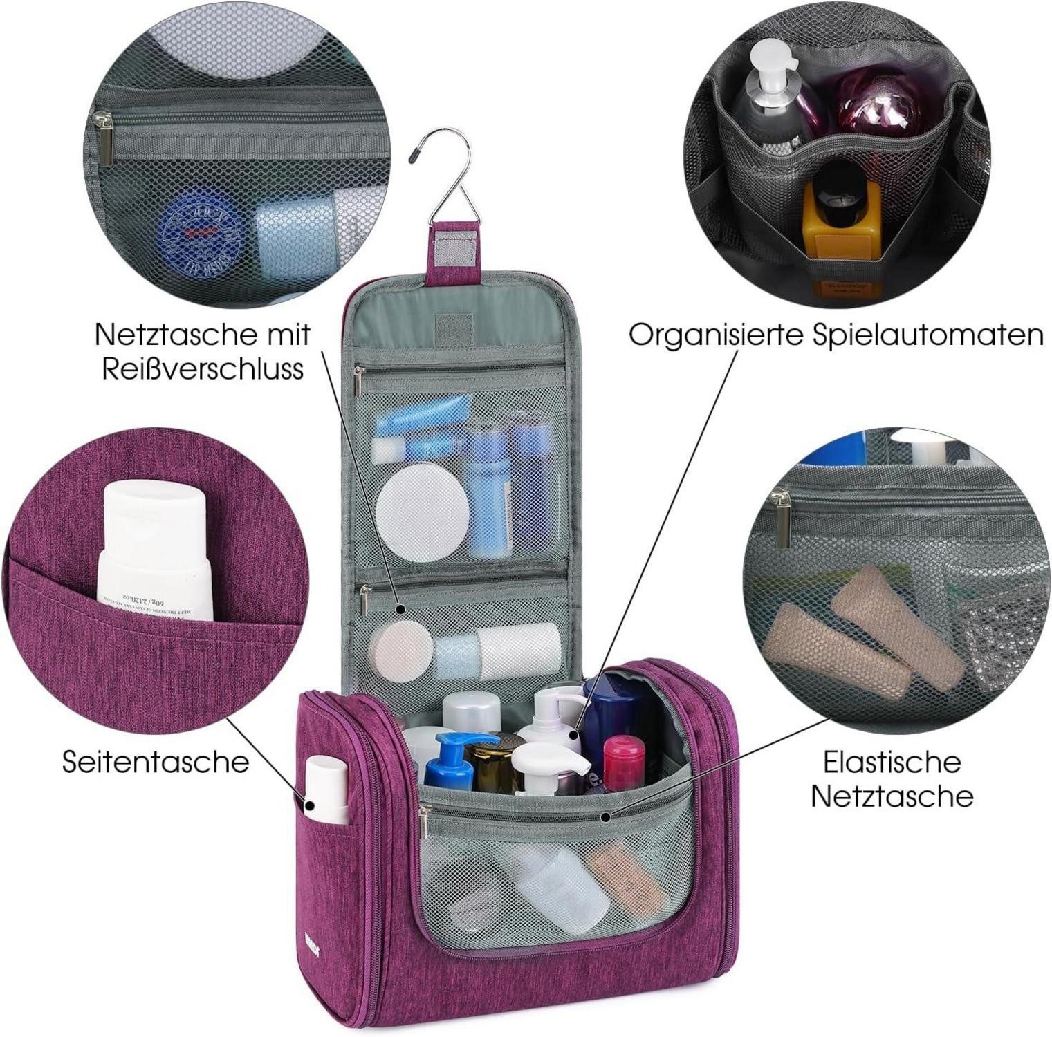 LuxusKollektion Kulturbeutel Große Kulturtasche zum Aufhängen günstig online kaufen