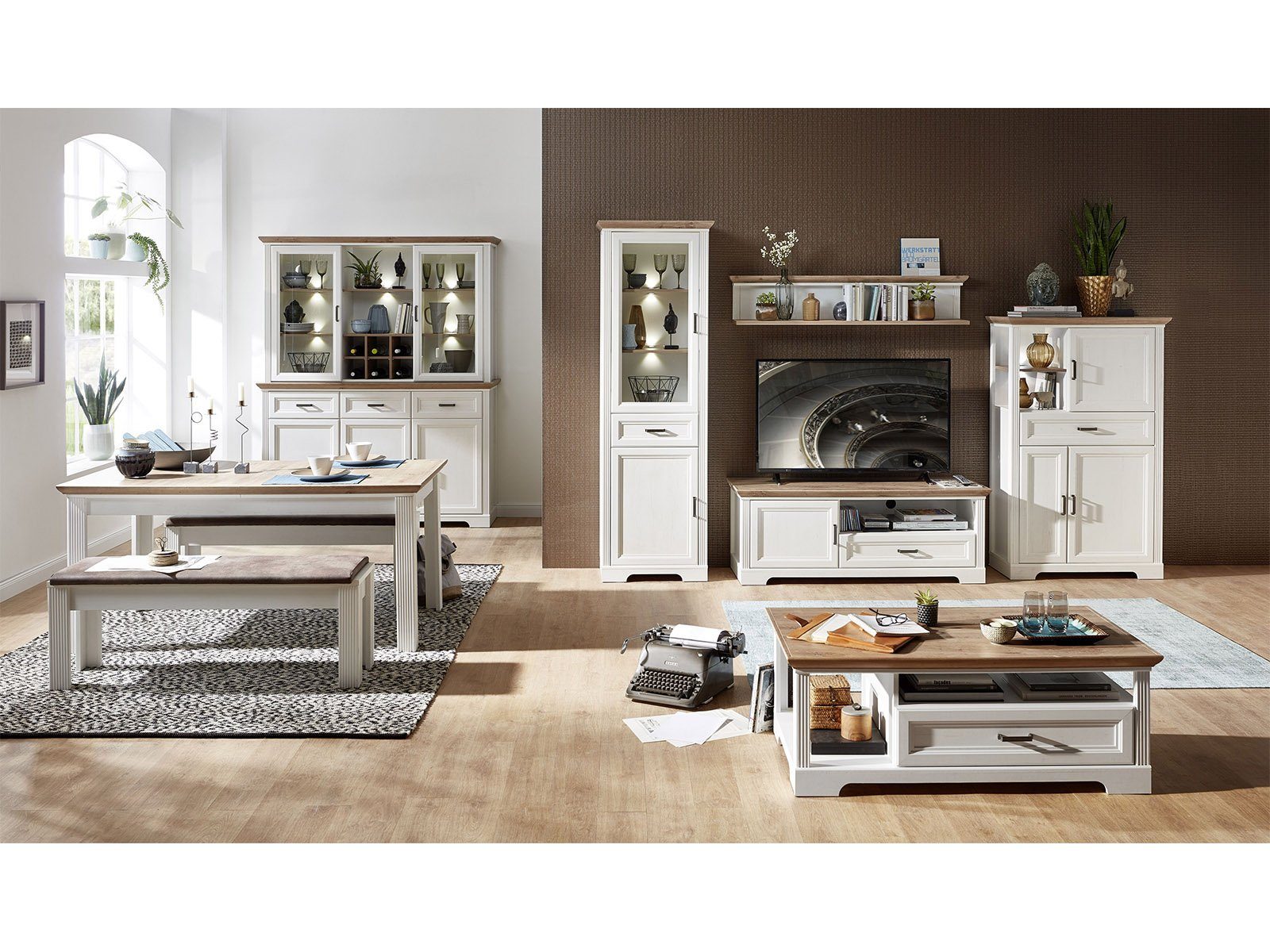 freiraum Wandboard Jasmin, 142 x 29 x 20 cm (B/H/T)