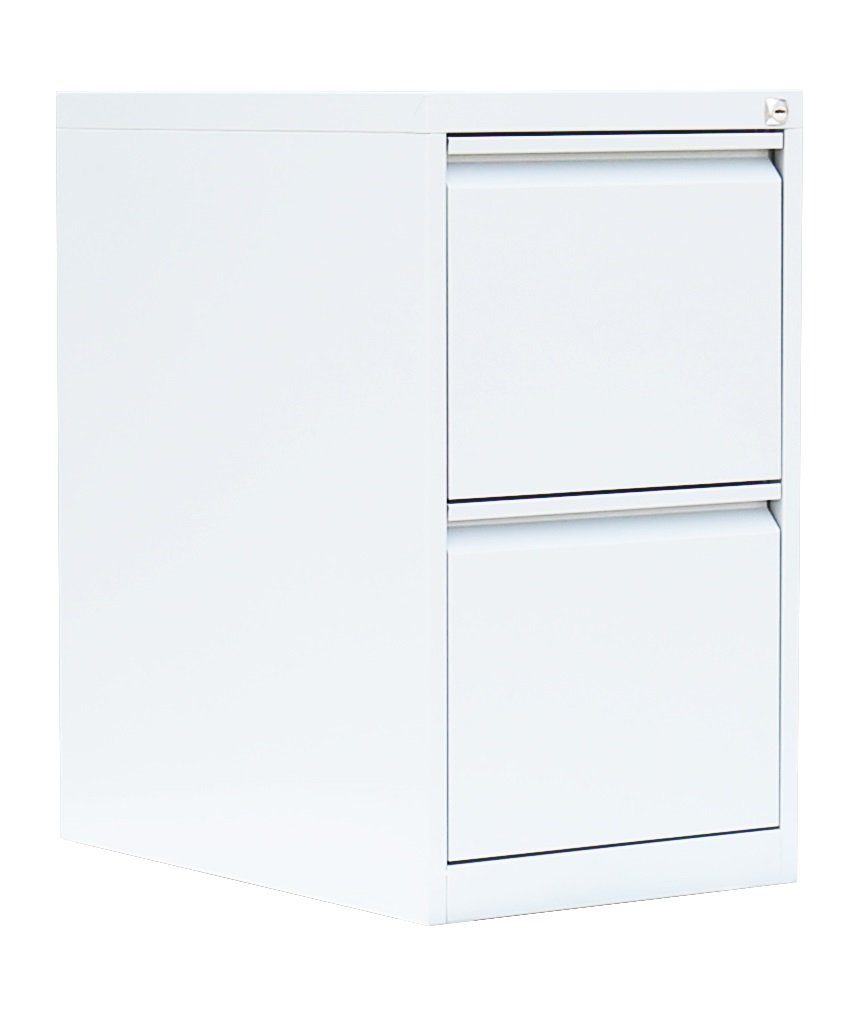 Steelboxx Hängeregisterschrank Hängeregistratur 70x40x62cm (HxBxT) mit 2 Schüben einbahnig (1-St) Hängeregisterschrank