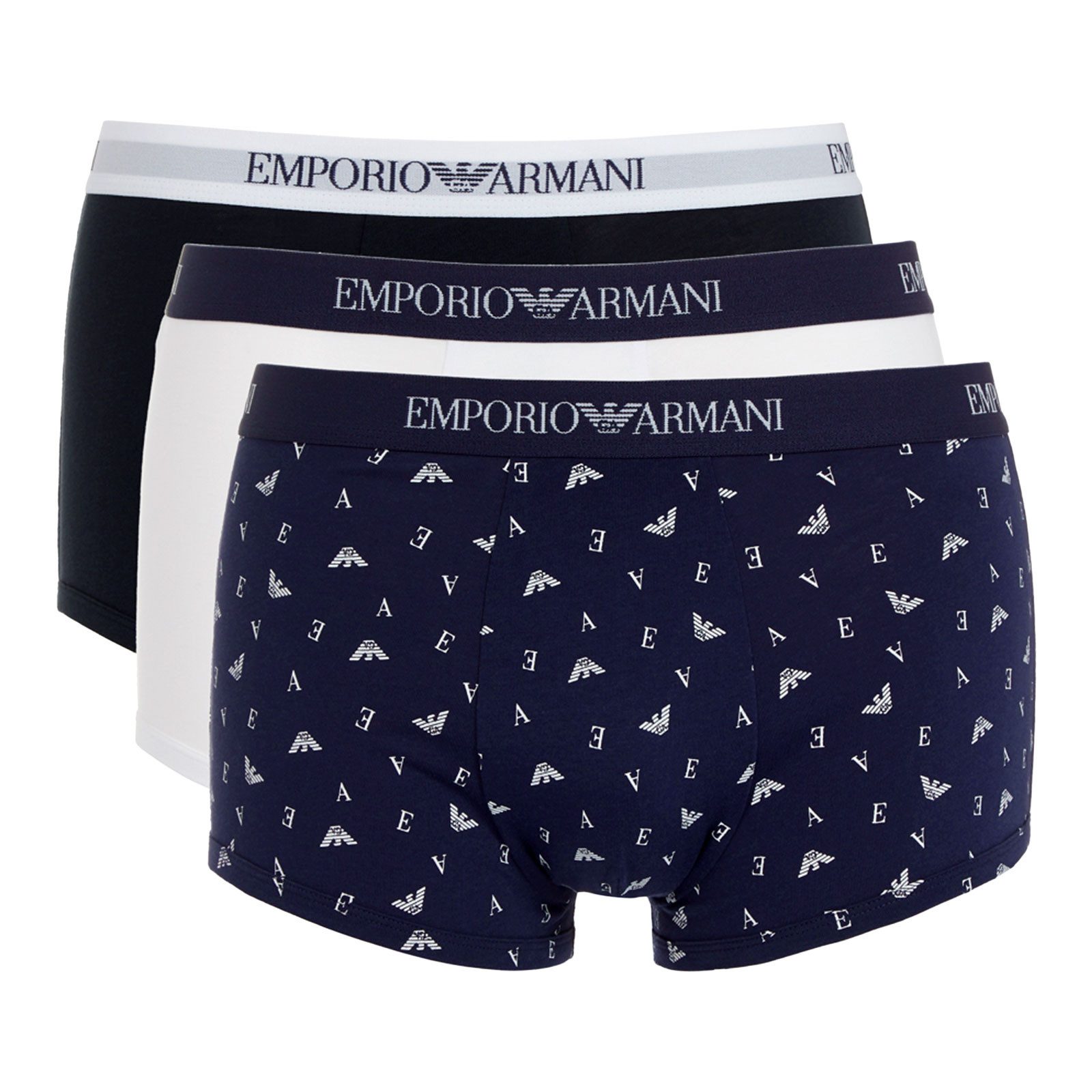 Emporio Armani Trunk Trunks Cotton (3-St., günstig online kaufen