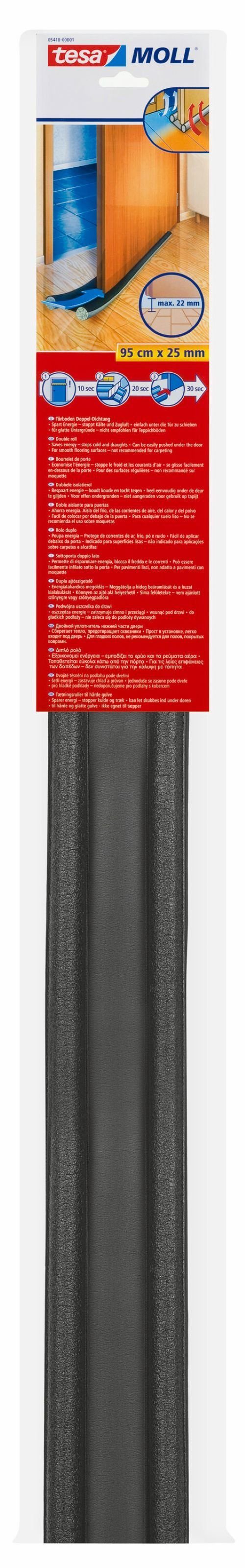 tesa Türbodendichtung tesamoll Zugluftstopper für glatte günstig online kaufen