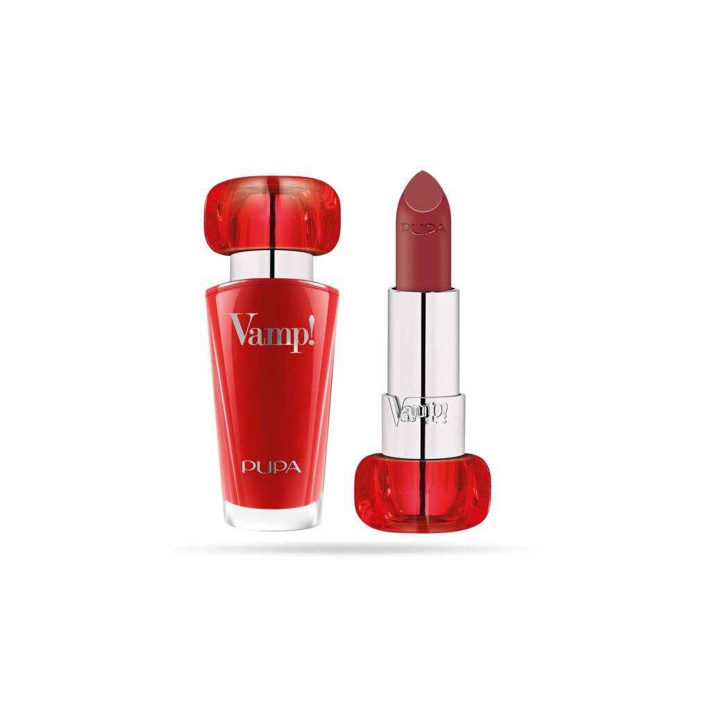 Pupa Lippenstift Vamp! Paraben-Free Volume Cream Lipstick 200 Tawny Red 3.5 g