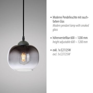 JUST LIGHT Pendelleuchte ZEA, ohne Leuchtmittel