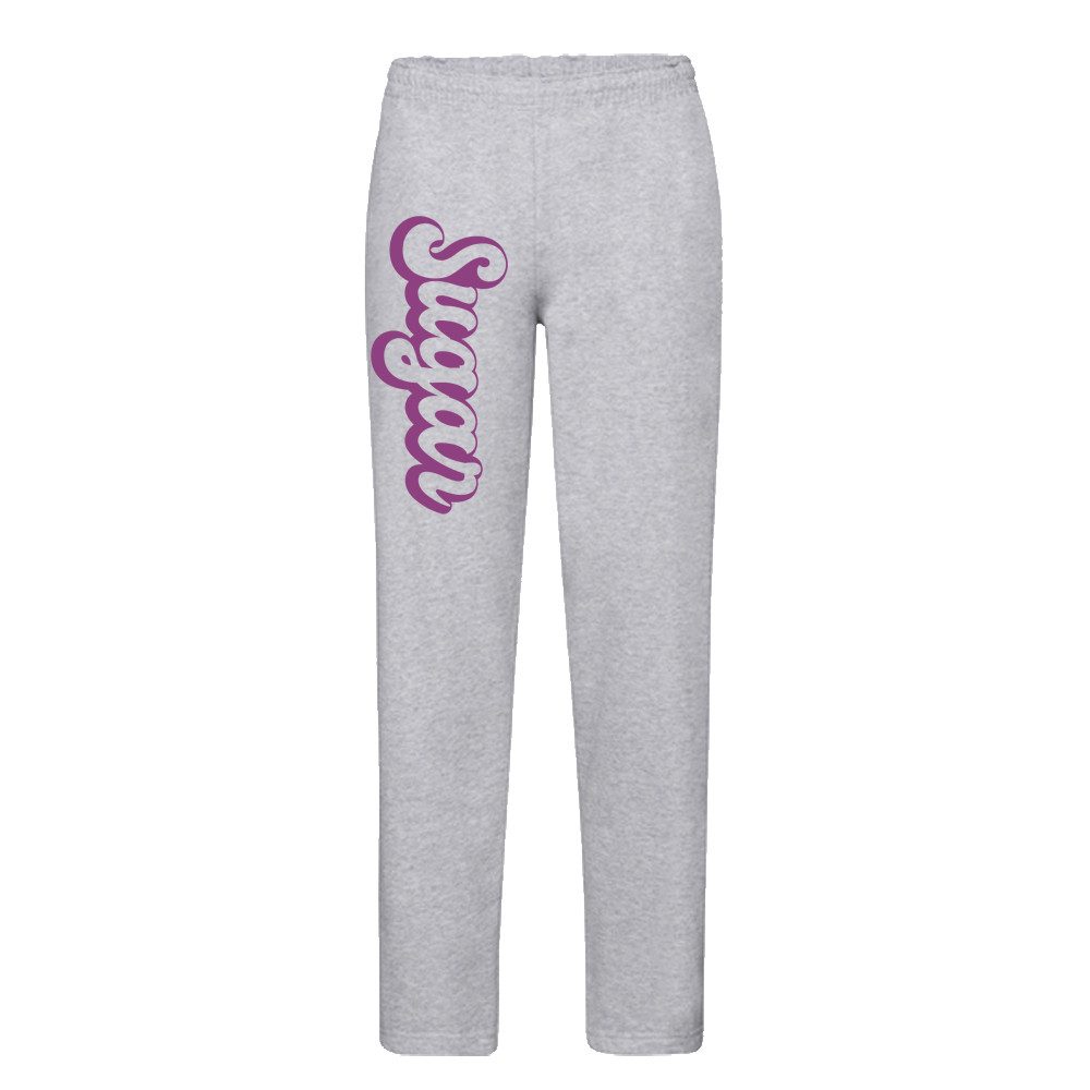 G-graphics Jogginghose Sugar Jog Pants mit Print / Aufdruck