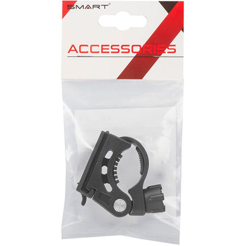 Smart Fahrradbeleuchtung Smart Scheinwerferhalter schwarz Drehverschluss Lenkermontage