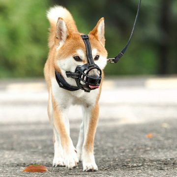 Lubgitsr Maulkorb Maulkorb für Hunde Hunde atmungsaktive Haustier Maske Hundetraining