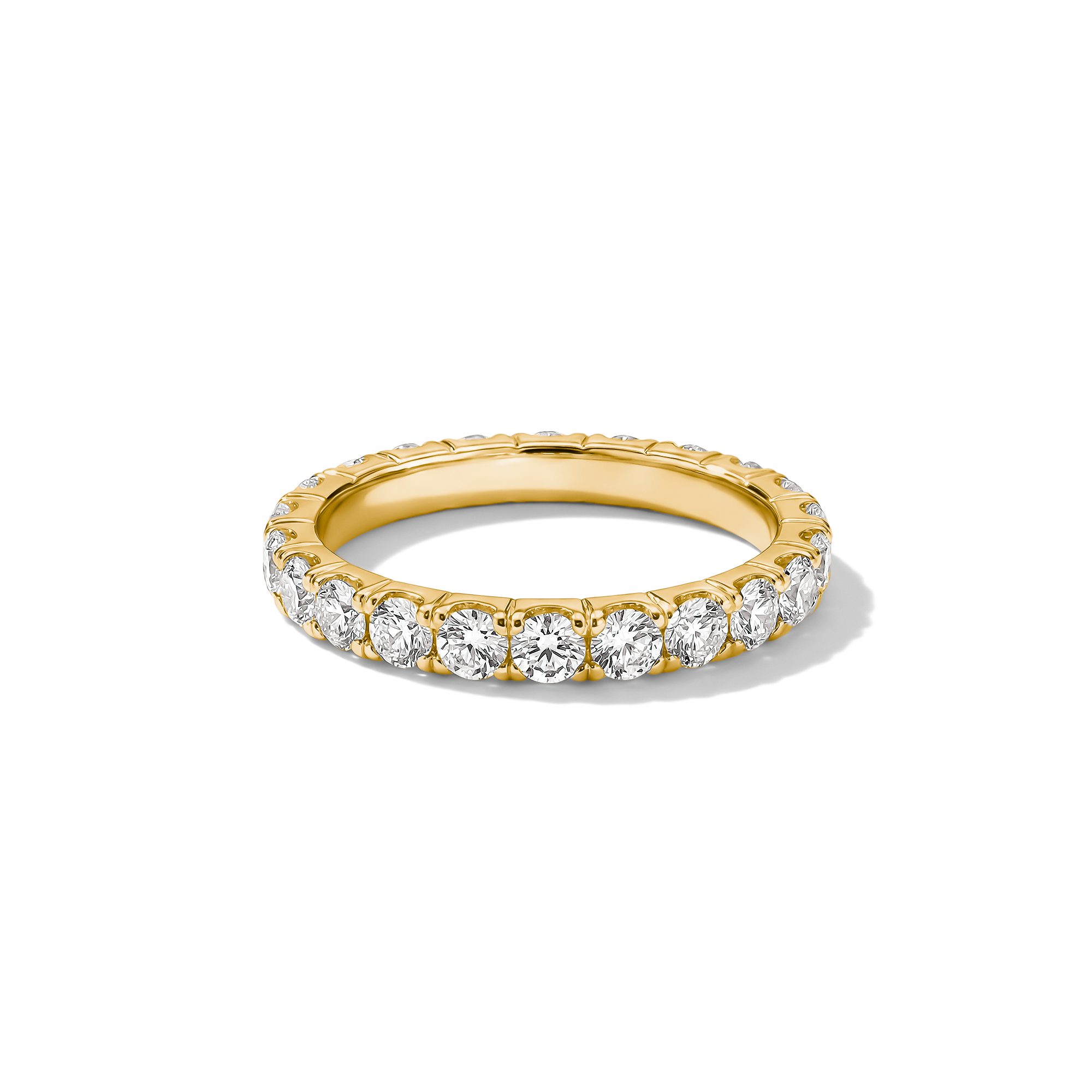 THOMAS SABO Fingerring Ring mit Zirkoniasteinen gelbgoldfarben, mit Zirkonia (synth)