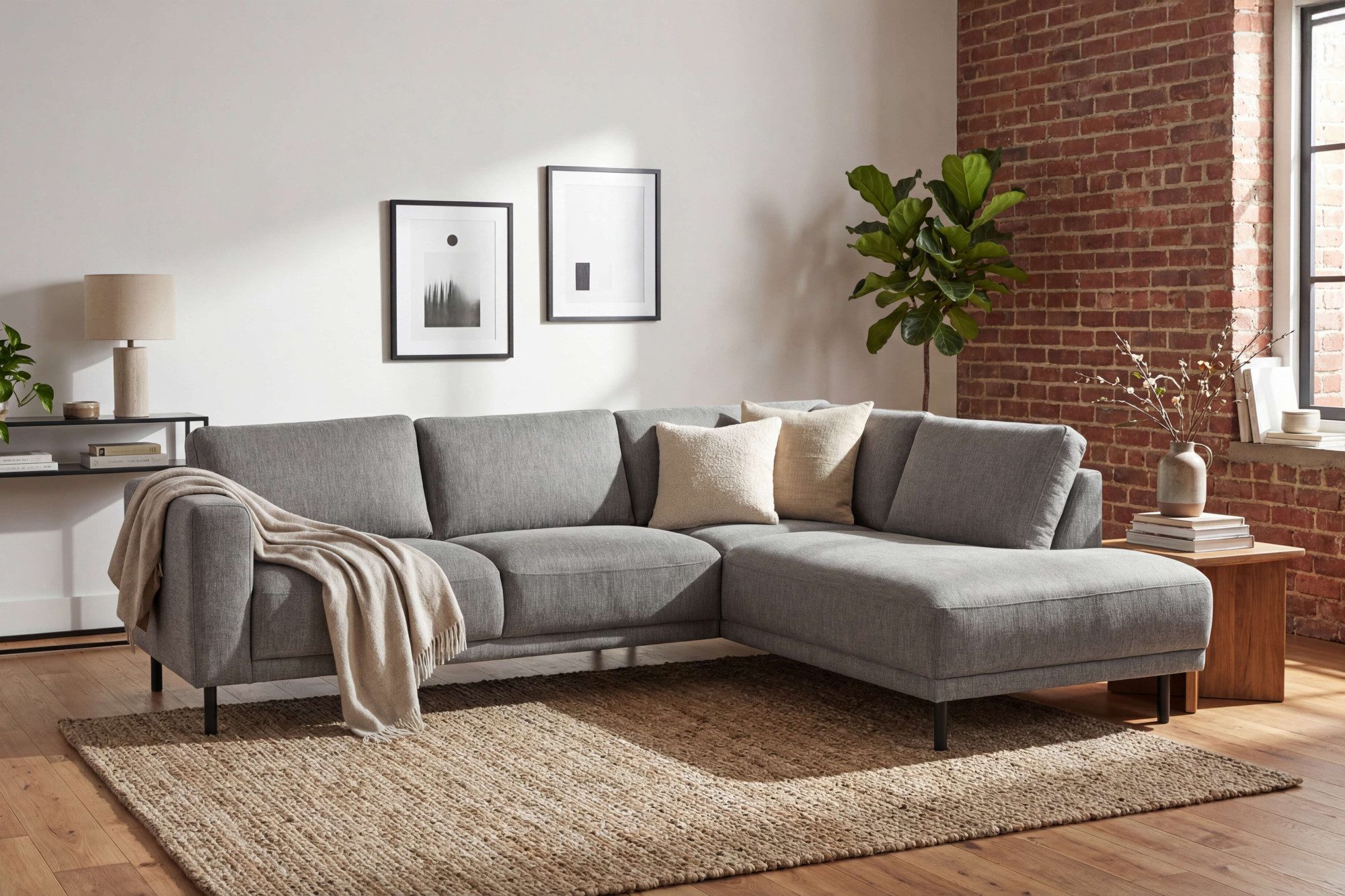 OTTO home Ecksofa Sveeva, L-Form, B.240 cm, schwarze Metallfüße, langlebiger Webstoff, mit Wellenunterfederung, viele Farben