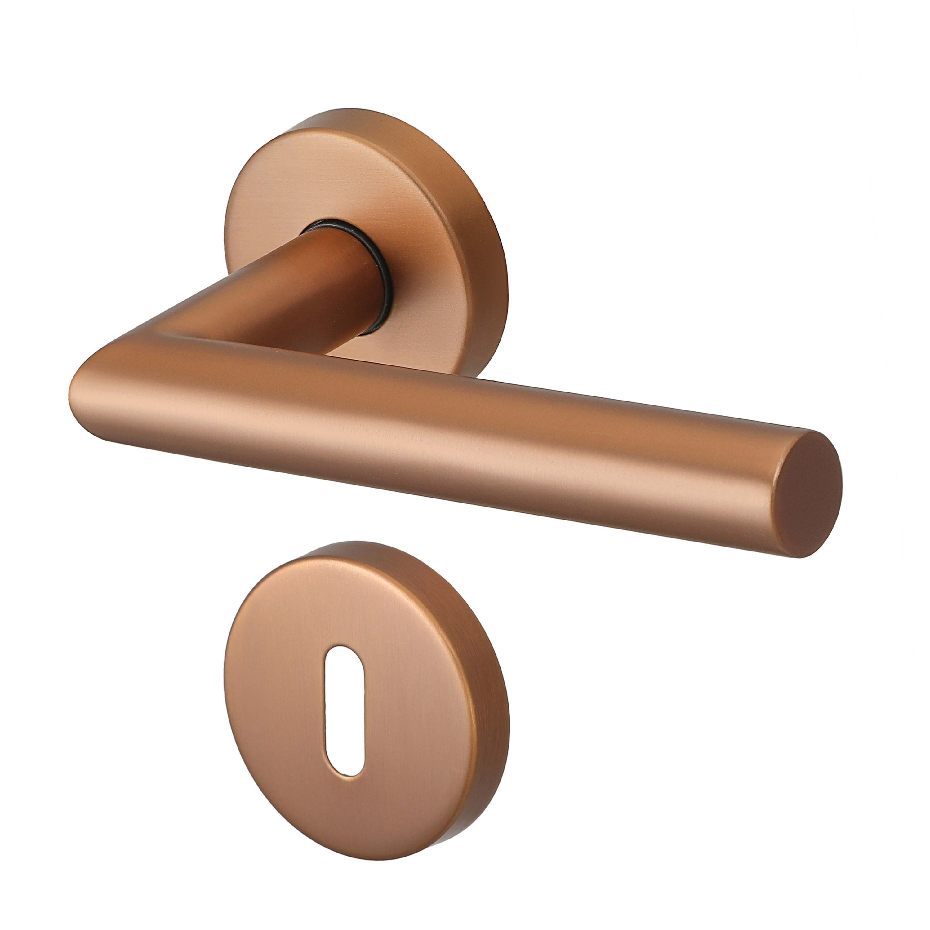 MeinTürgriff Drückergarnitur Toulouse Rosegold Türgriff für günstig online kaufen