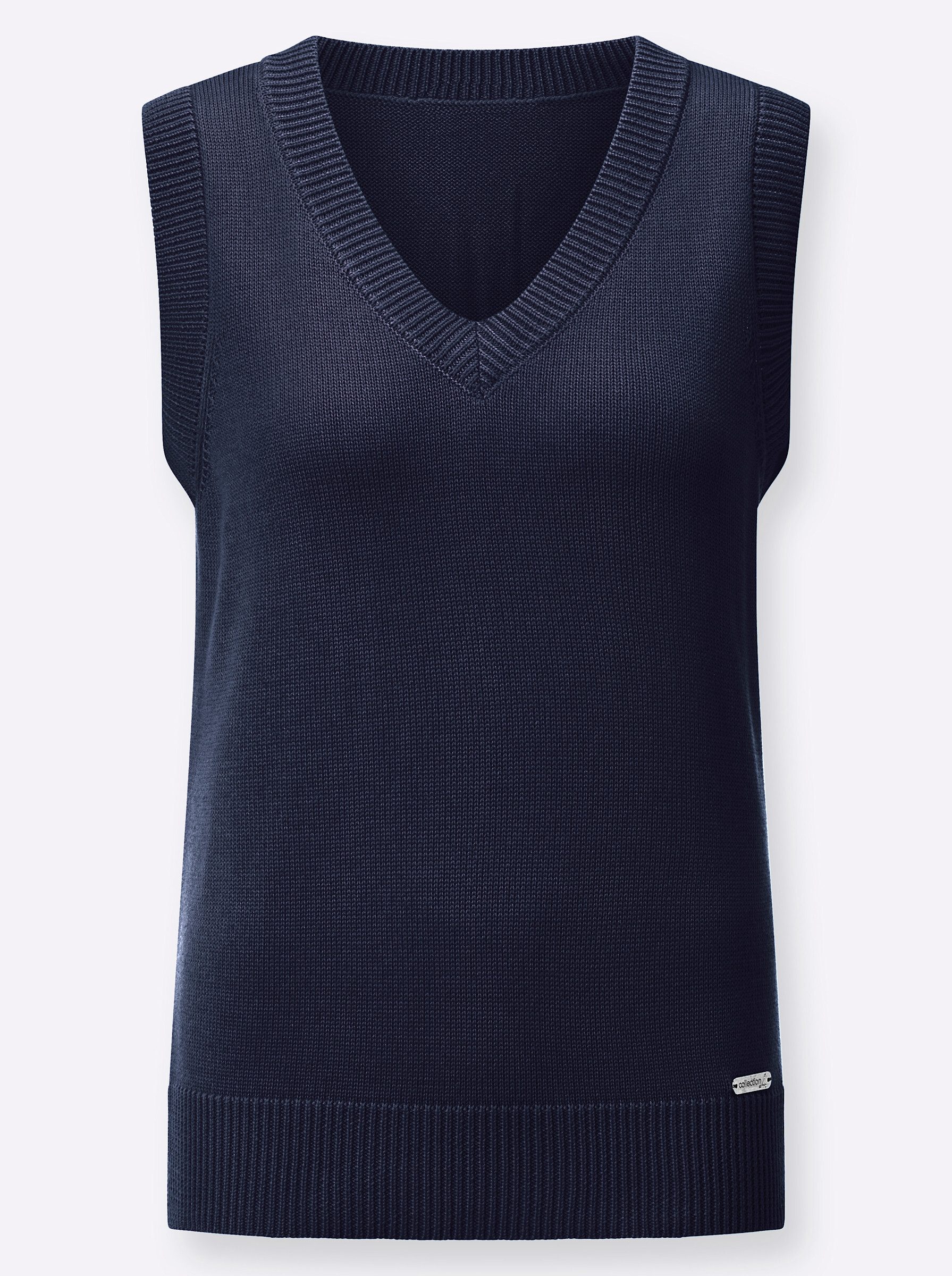 Witt Strickpullover Pullunder Ärmellos Jersey