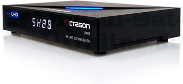 OCTAGON SX88 4K UHD S2+IP Multistream SAT Receiver + 300 Mbits Wifi Stick SAT-Receiver