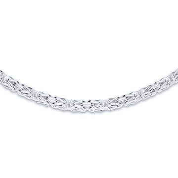 JEWLIX Königskette 925 Silberkette: Königskette Silber 2mm - Länge wählbar KK0020
