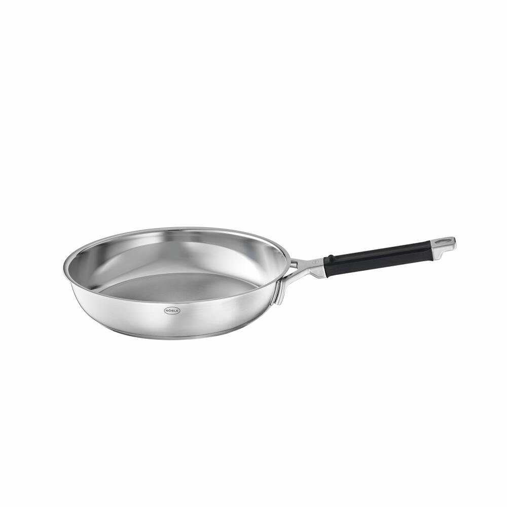 RÖSLE Bratpfanne Silence Pro Ø 28 cm, Edelstahl 18/10 (1-tlg)