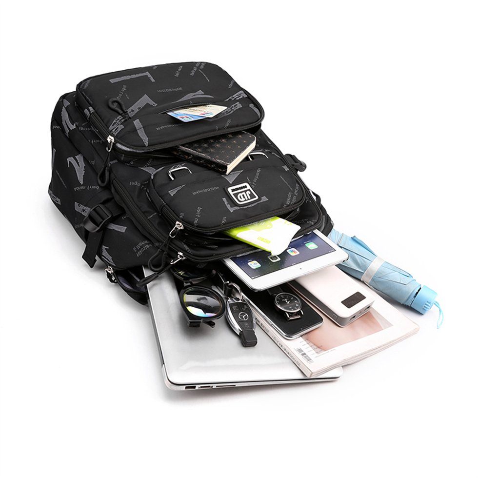 REDOM Laptoprucksack Wasserbeständig Tasche Schulrucksack Business günstig online kaufen