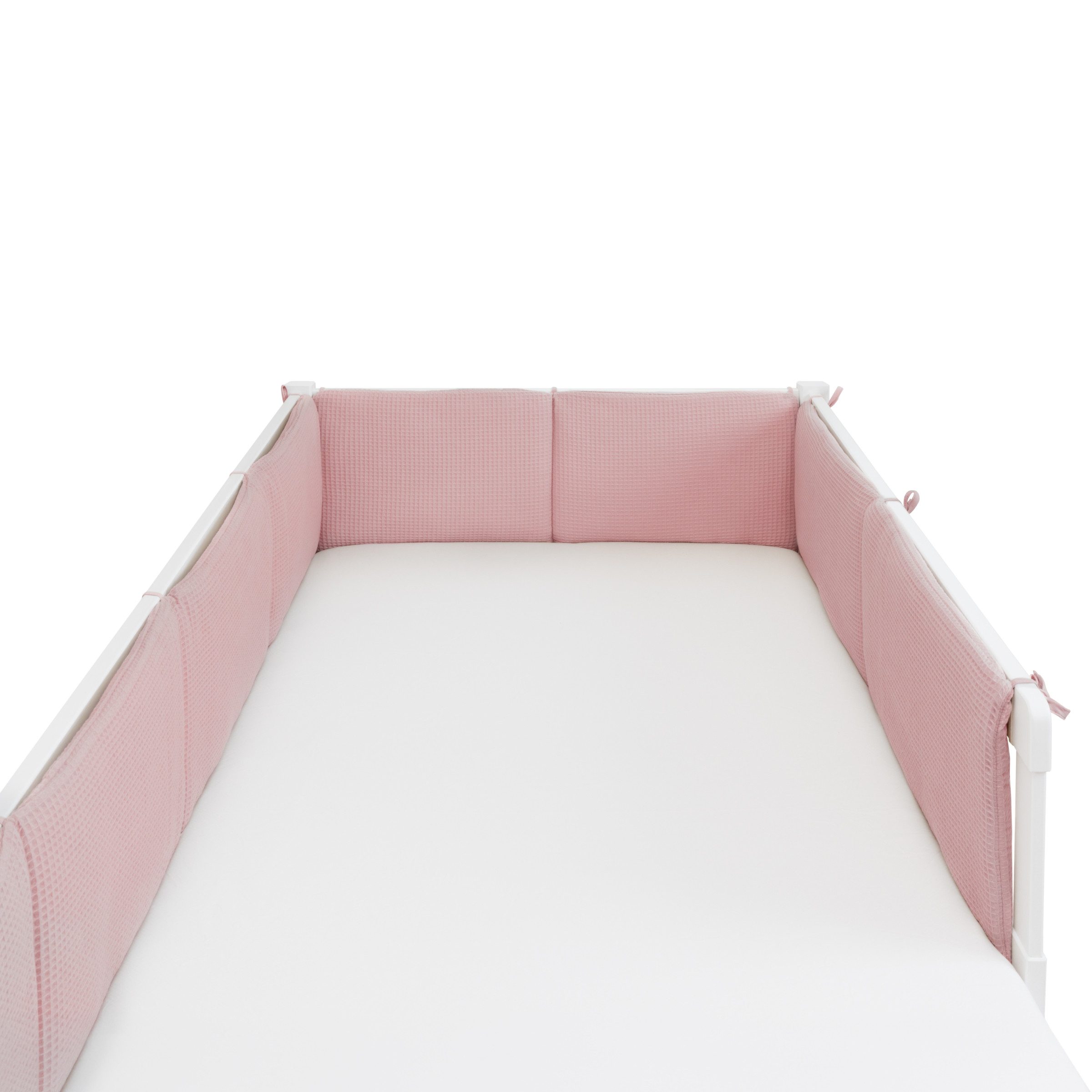 Ehrenkind Bettumrandung 4 tlg für Kinderbetten, (Bettumrandung Jugendbett, 4-tlg., für die Bettenserie Lille und Livo), Bettumrandung Kinderbett aus 100% Bio Baumwolle