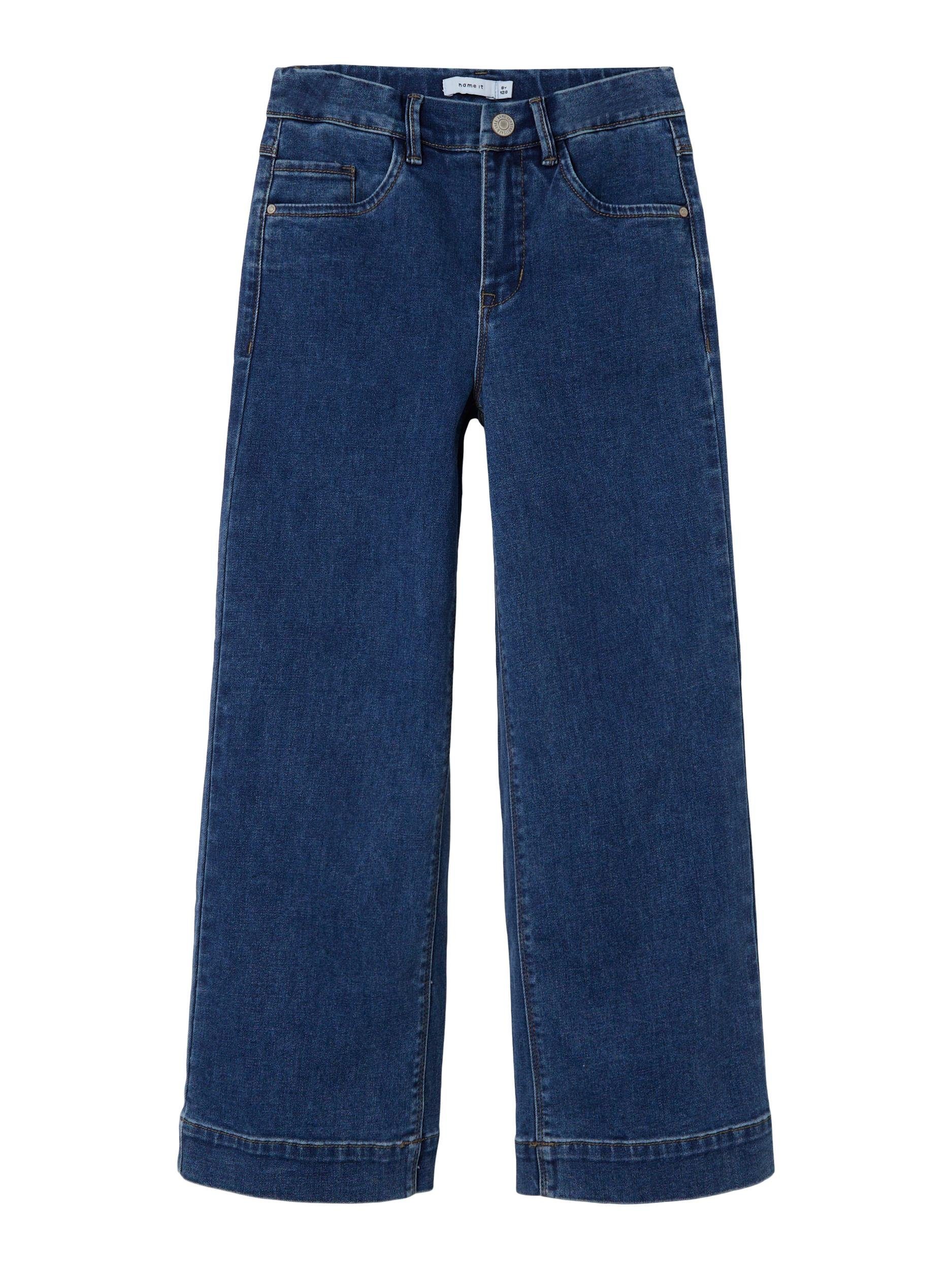 Denim WIDE HW 1356-ON Blue NOOS It Medium NKFROSE Name Jeans JEANS Weite