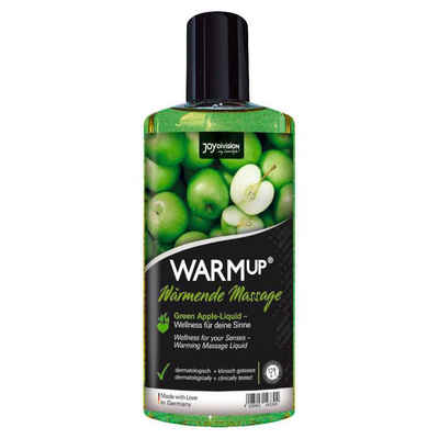 JOYDIVISION Gleit- und Massagegel WARMup Green Apple 150 ml, 1-tlg., abwaschbar, wärmend, zuckerfrei, ölfrei