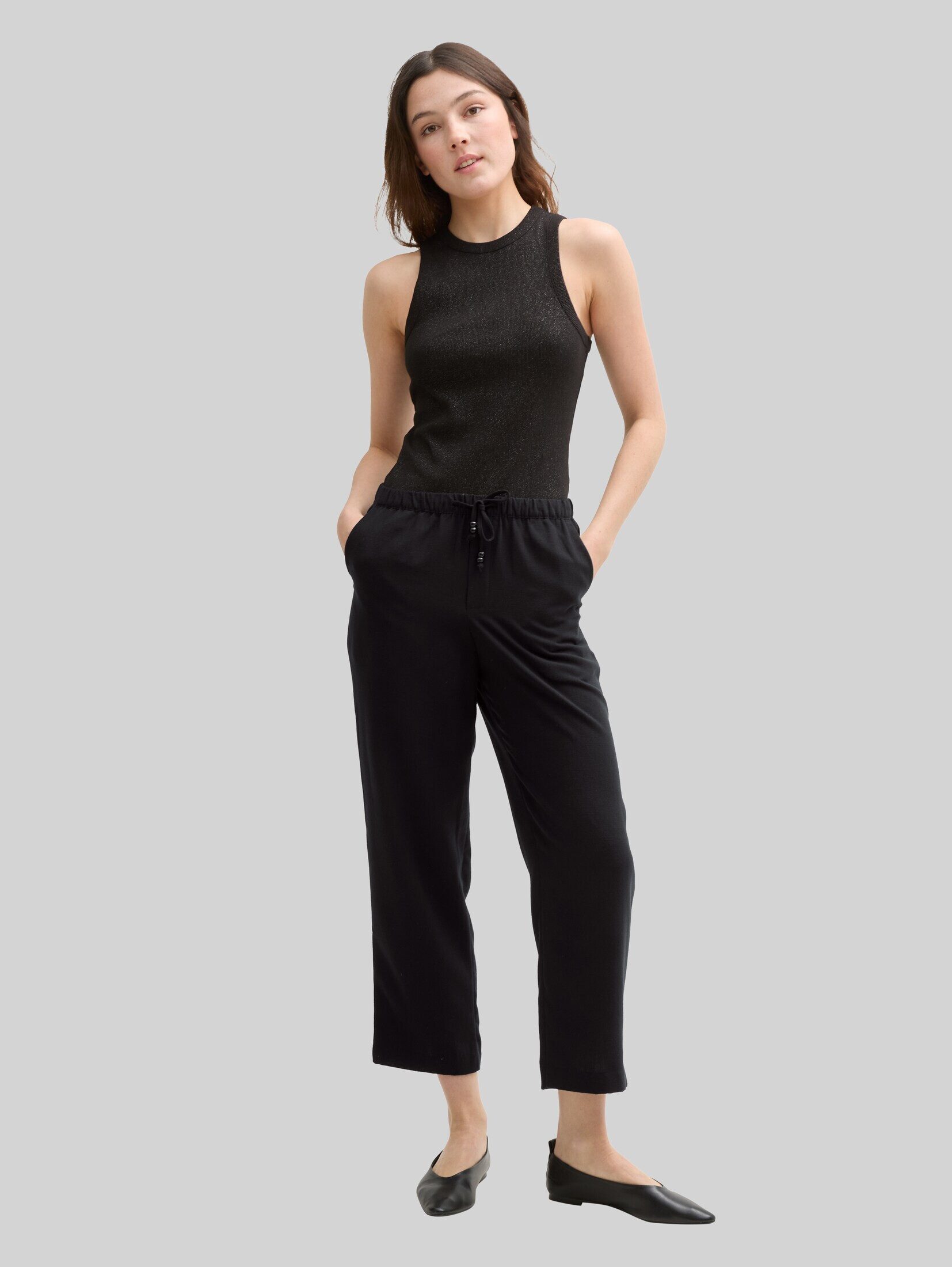 TOM TAILOR Denim 7/8-Hose Hosen & Chino Cropped Loose Fit Hose