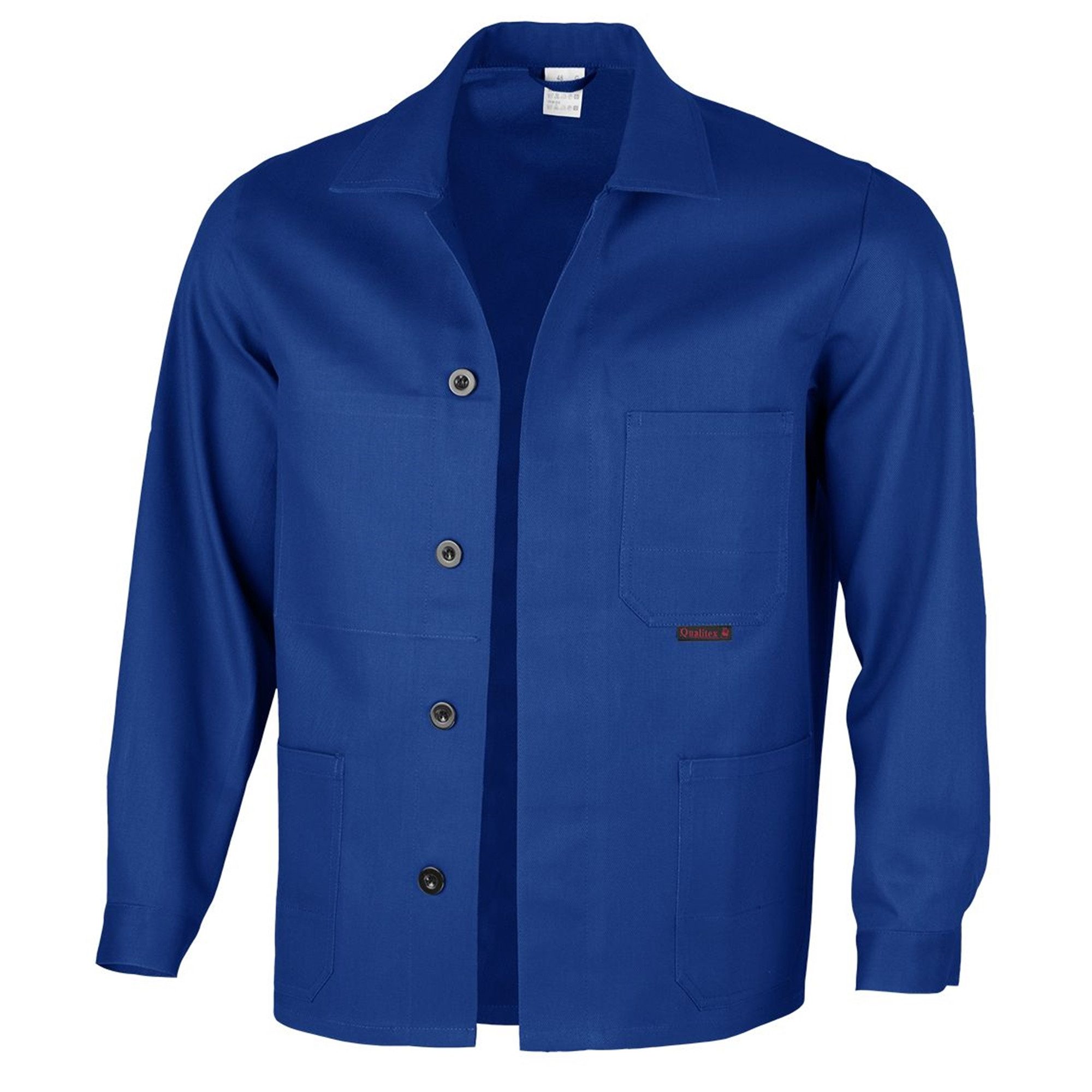 Arbeitsjacke lange classical Werkstattjacke - BW 270 g - aus reiner Baumwolle