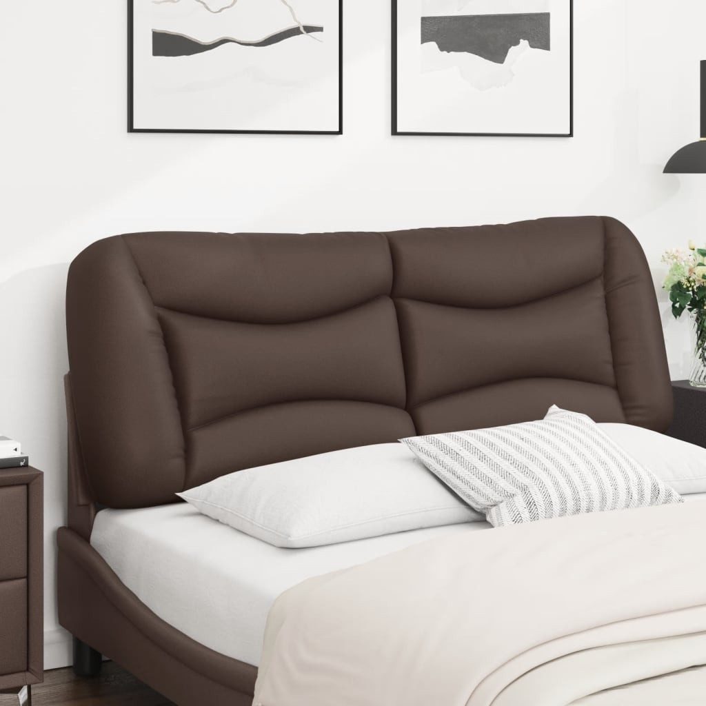 vidaXL Kopfteil Kopfteil-Kissen "Hvar" Braun 120 günstig online kaufen