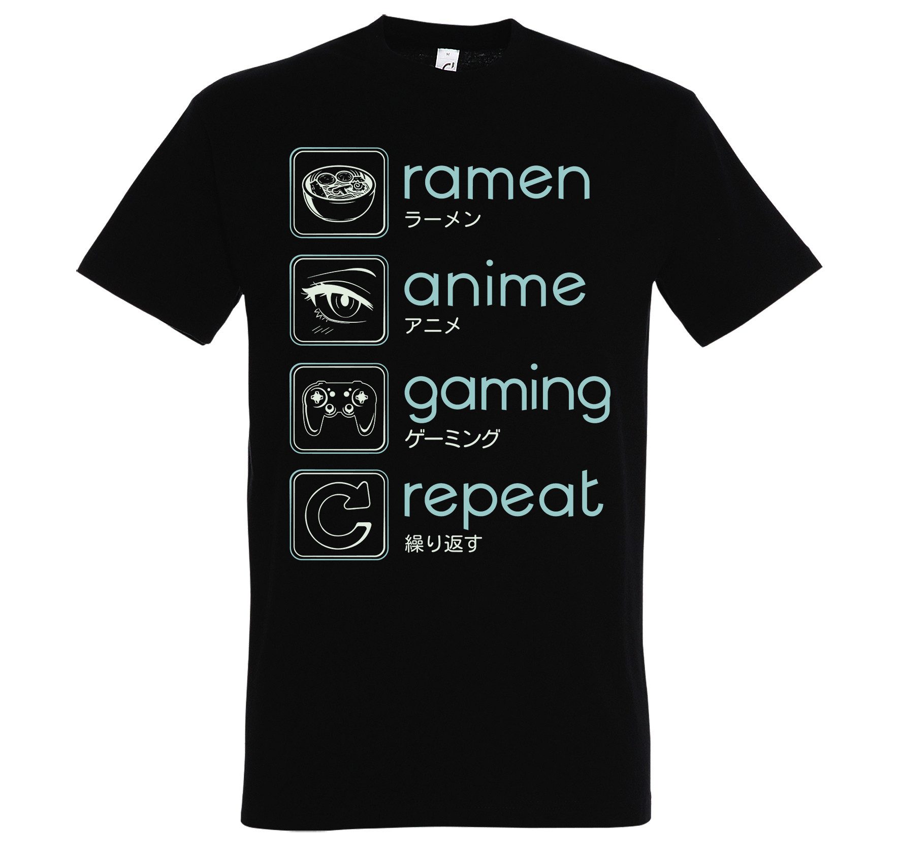 Youth Designz Print-Shirt Ramen Anime Gaming günstig online kaufen