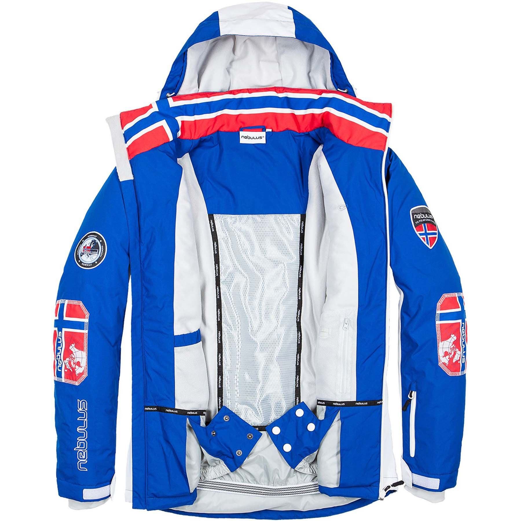 Nebulus Skijacke MAESTRO SKI, Q1155 / Herren, blau-weiß, XXL