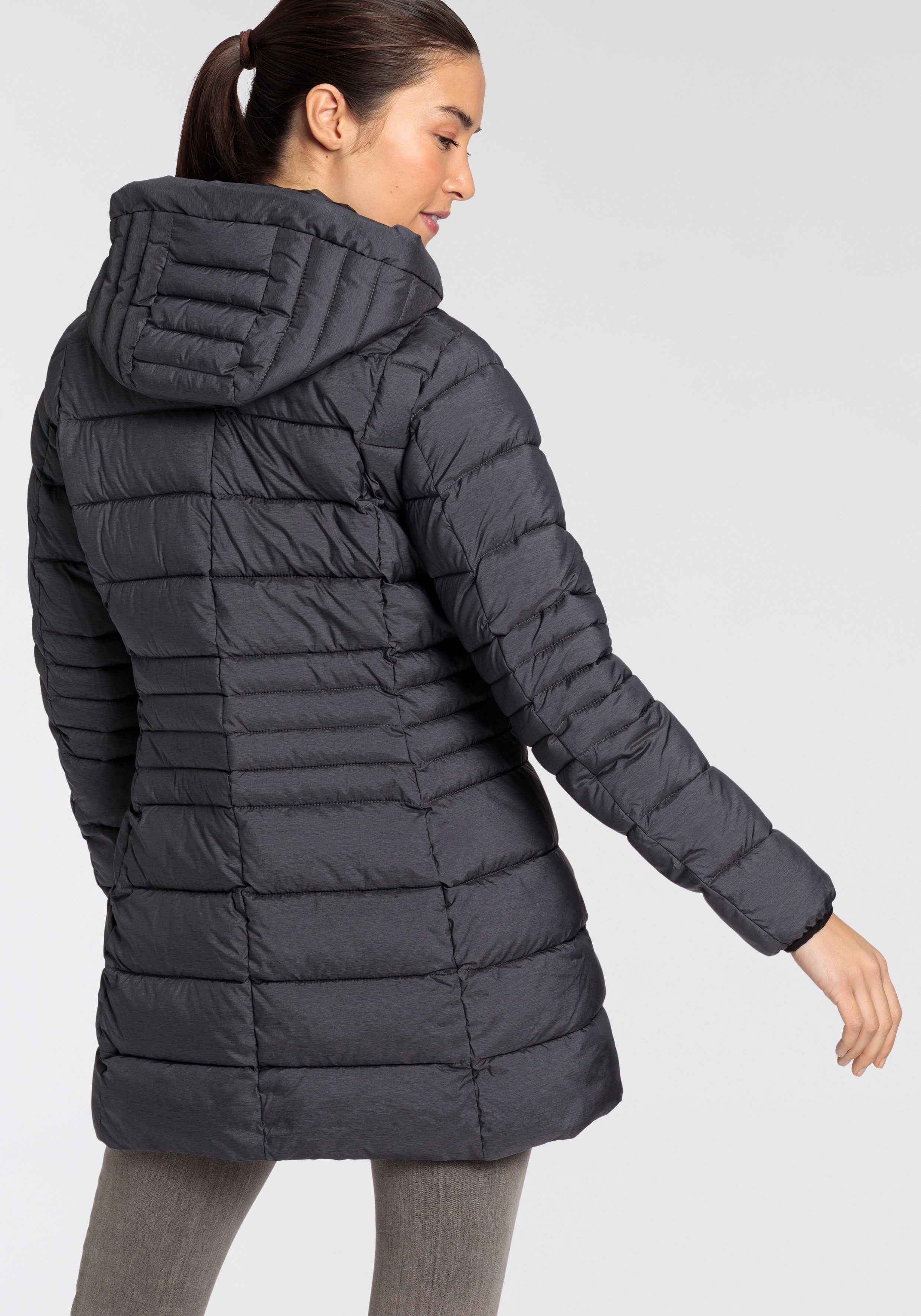 Dunkelgrau Steppjacke CMP