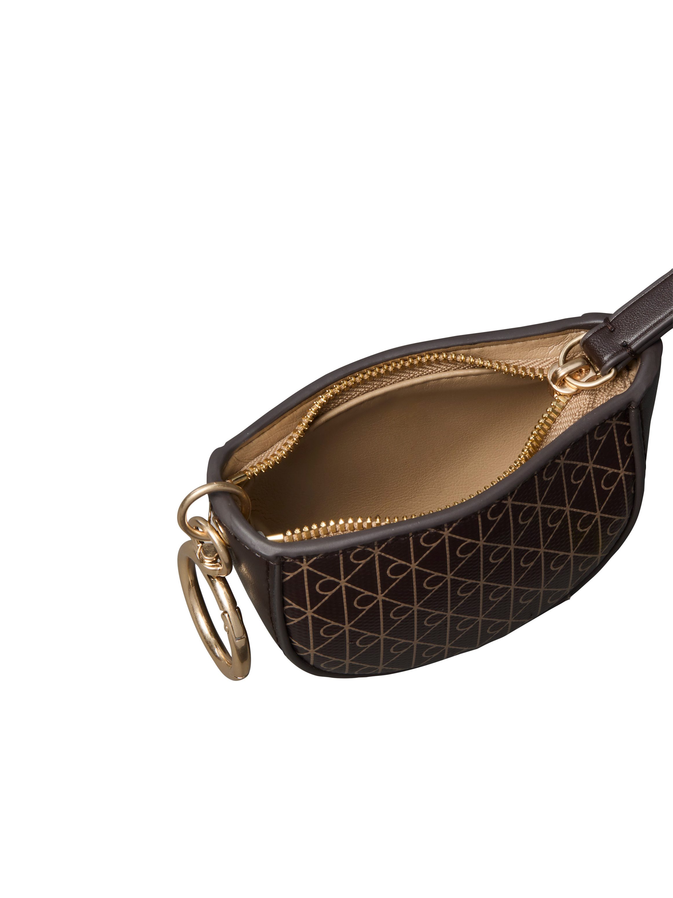 Calvin Klein Schlüsselanhänger MINI POUCH CHARM, Taschen Charm, Bag Charm mit Reißverschluss