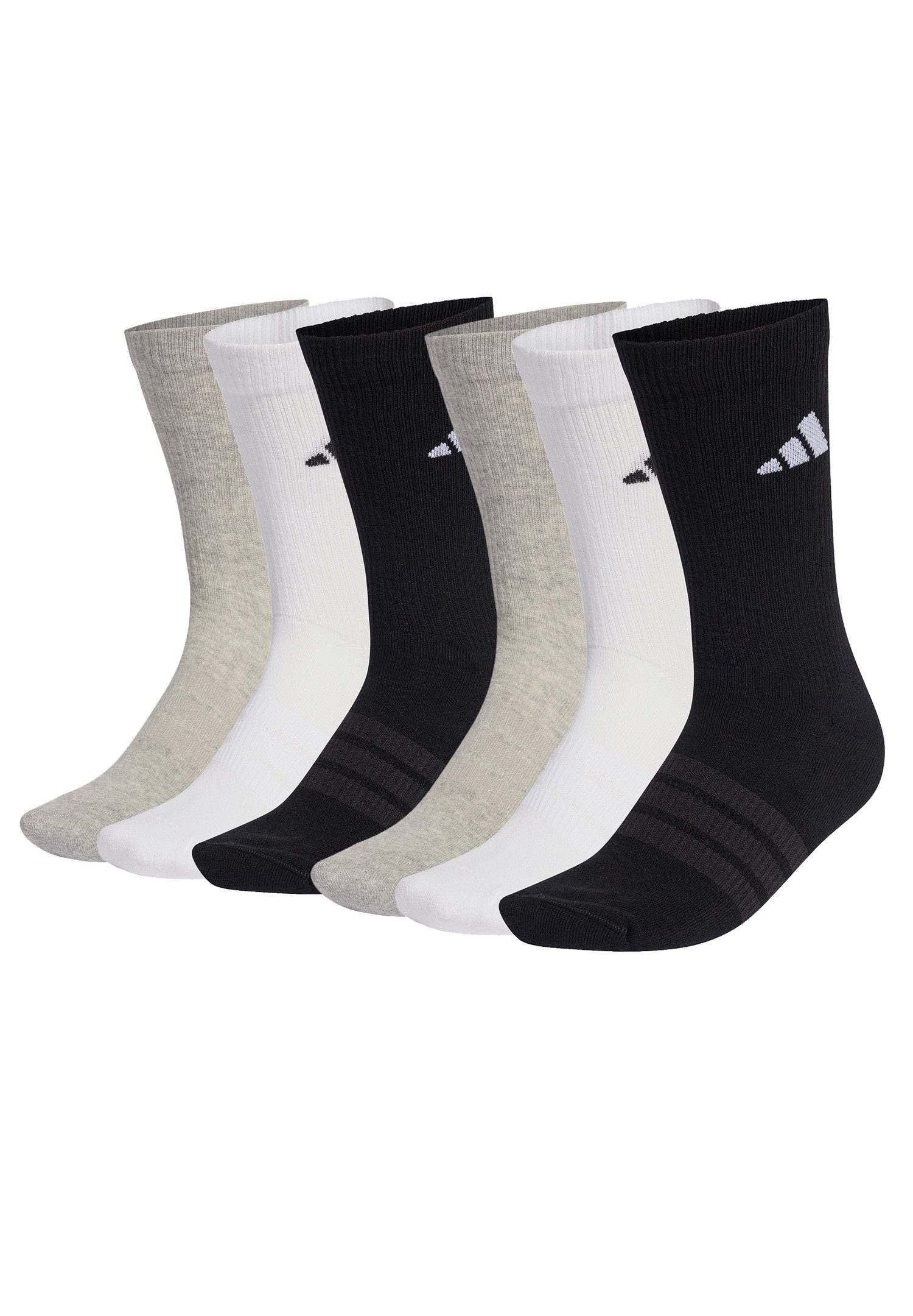 adidas Performance Socken CUSHIONED ESS CREW 6P (Packung, 6-Paar, 6er-Pack)