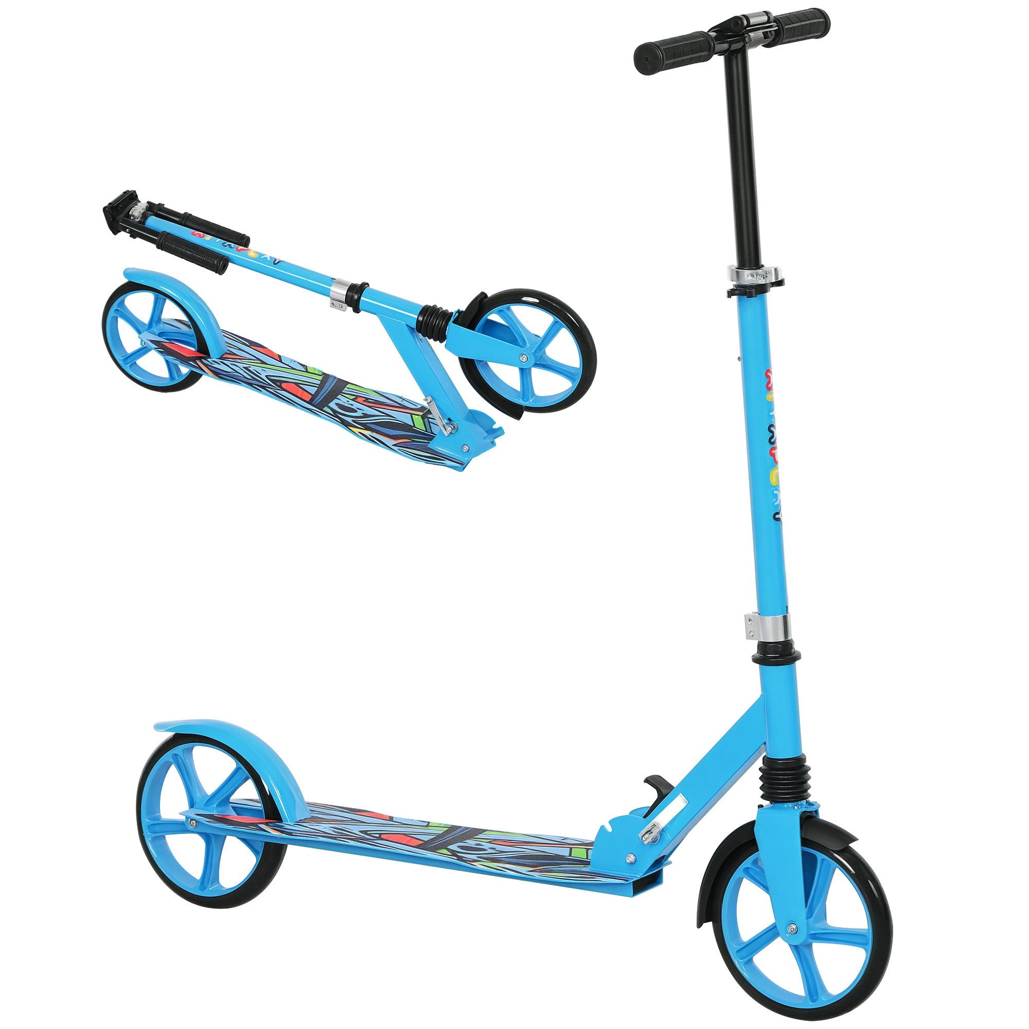 Scooter Kinderroller, faltbarer Tretroller mit verstellbarem Lenker