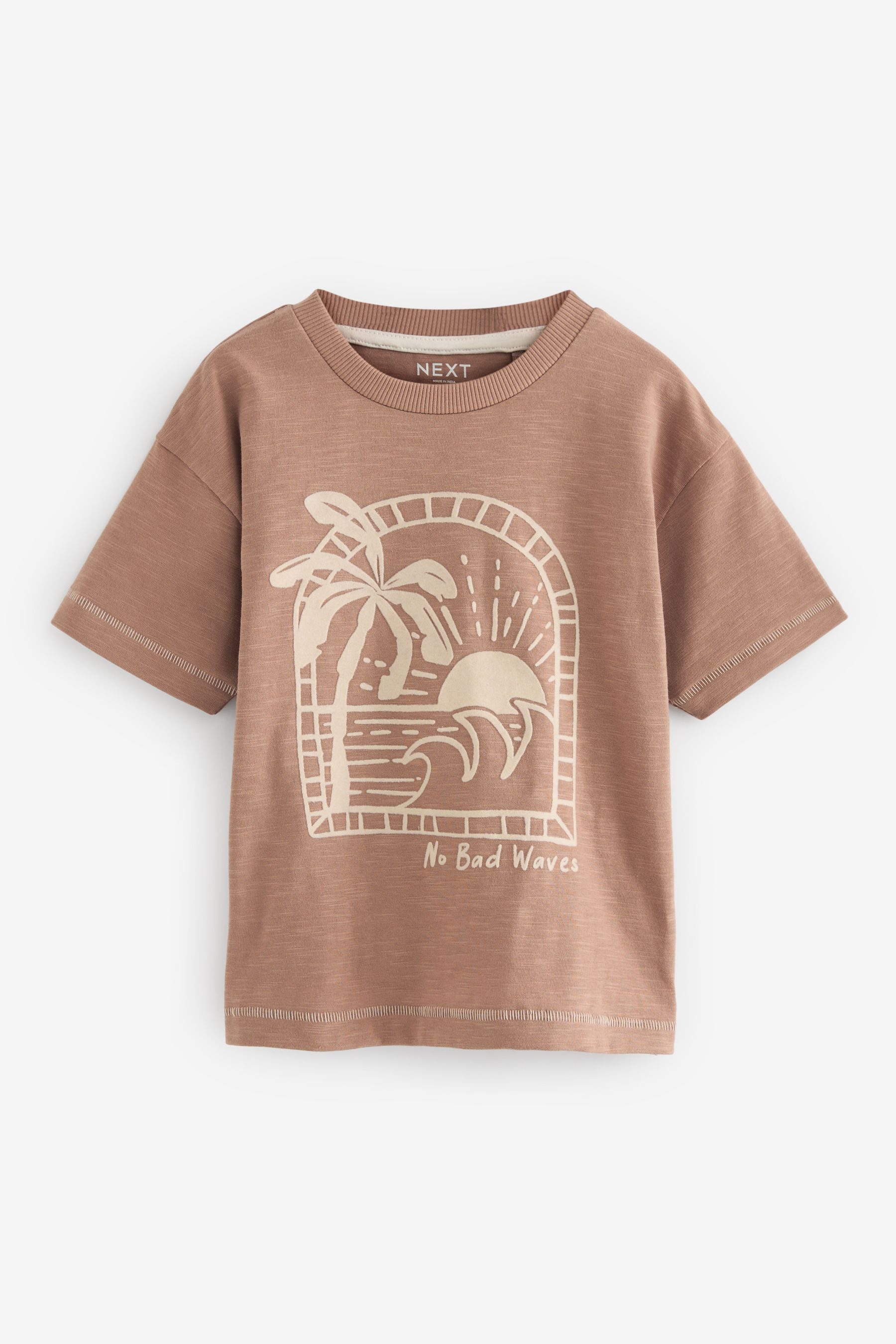 T-Shirt Kurzarm-T-Shirt mit Figurenmotiv