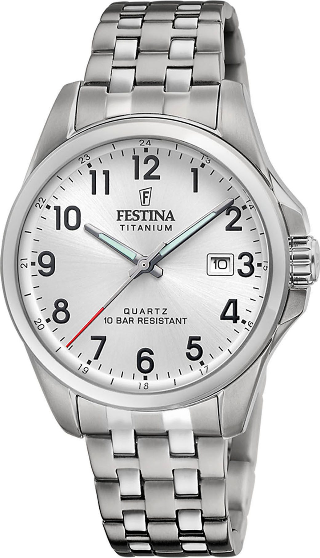 Festina Quarzuhr Calendario Titanium F20696/1, Armbanduhr, günstig online kaufen