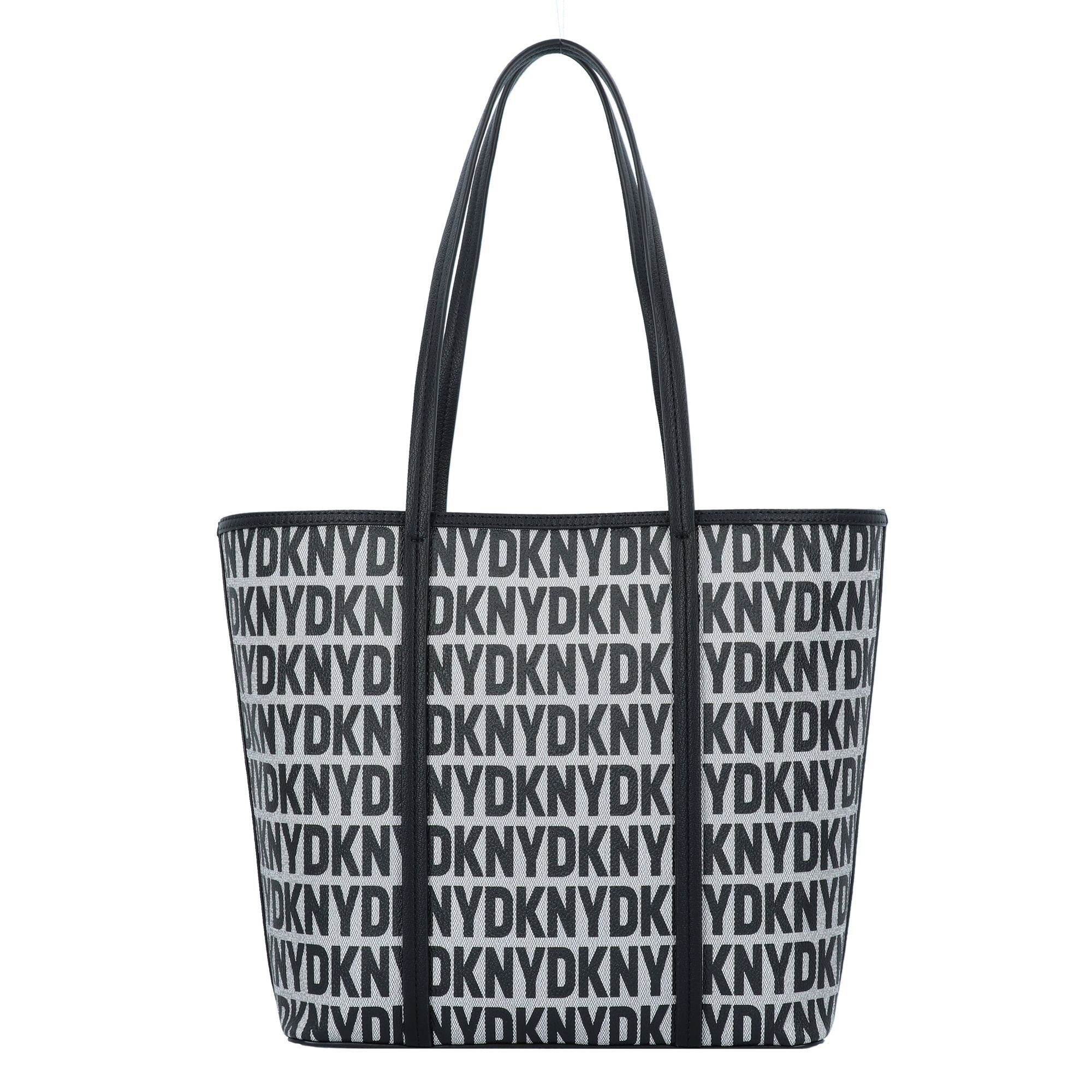 DKNY Shopper Seventh Avenue, Polyurethan black-logo